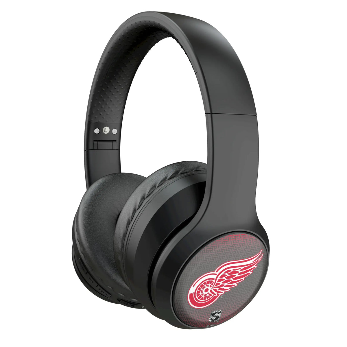 Detroit Red Wings Linen Wireless Over-Ear Headphones With Case