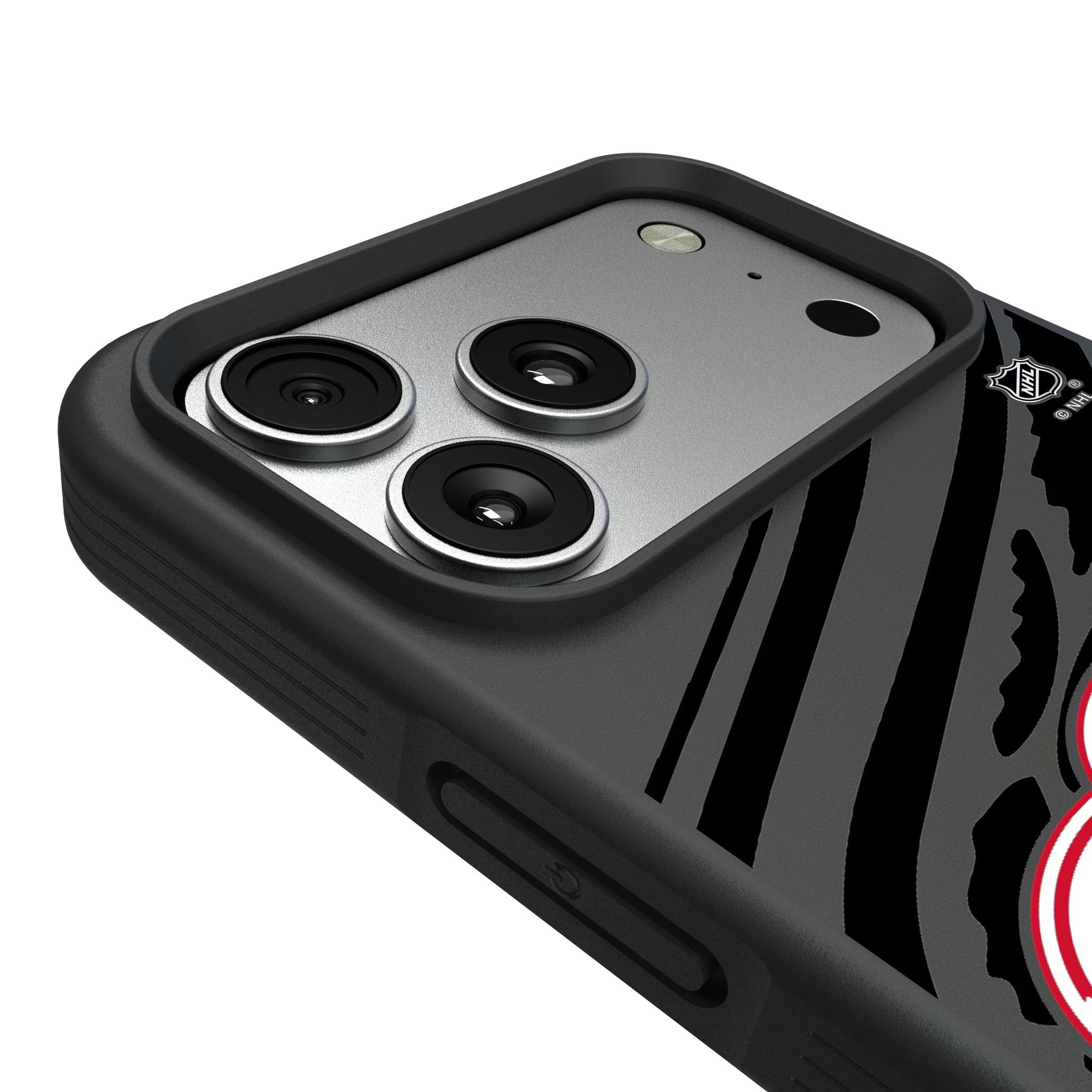 Detroit Red Wings Monocolor Tilt iPhone Bump Phone Case for Apple iPhone - Detail#Device_iPhone 17 Pro Max
