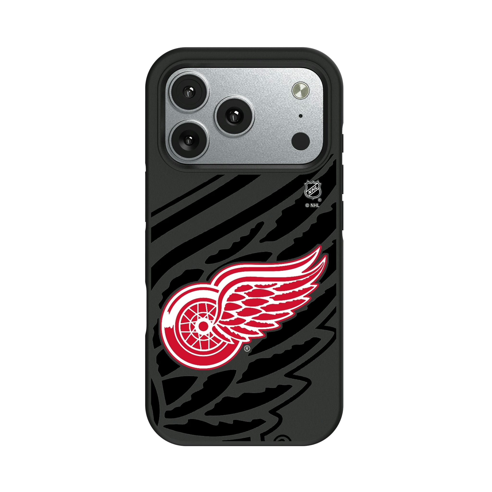 Detroit Red Wings Monocolor Tilt iPhone Bump Phone Case for Apple iPhone#Device_iPhone 17 Pro