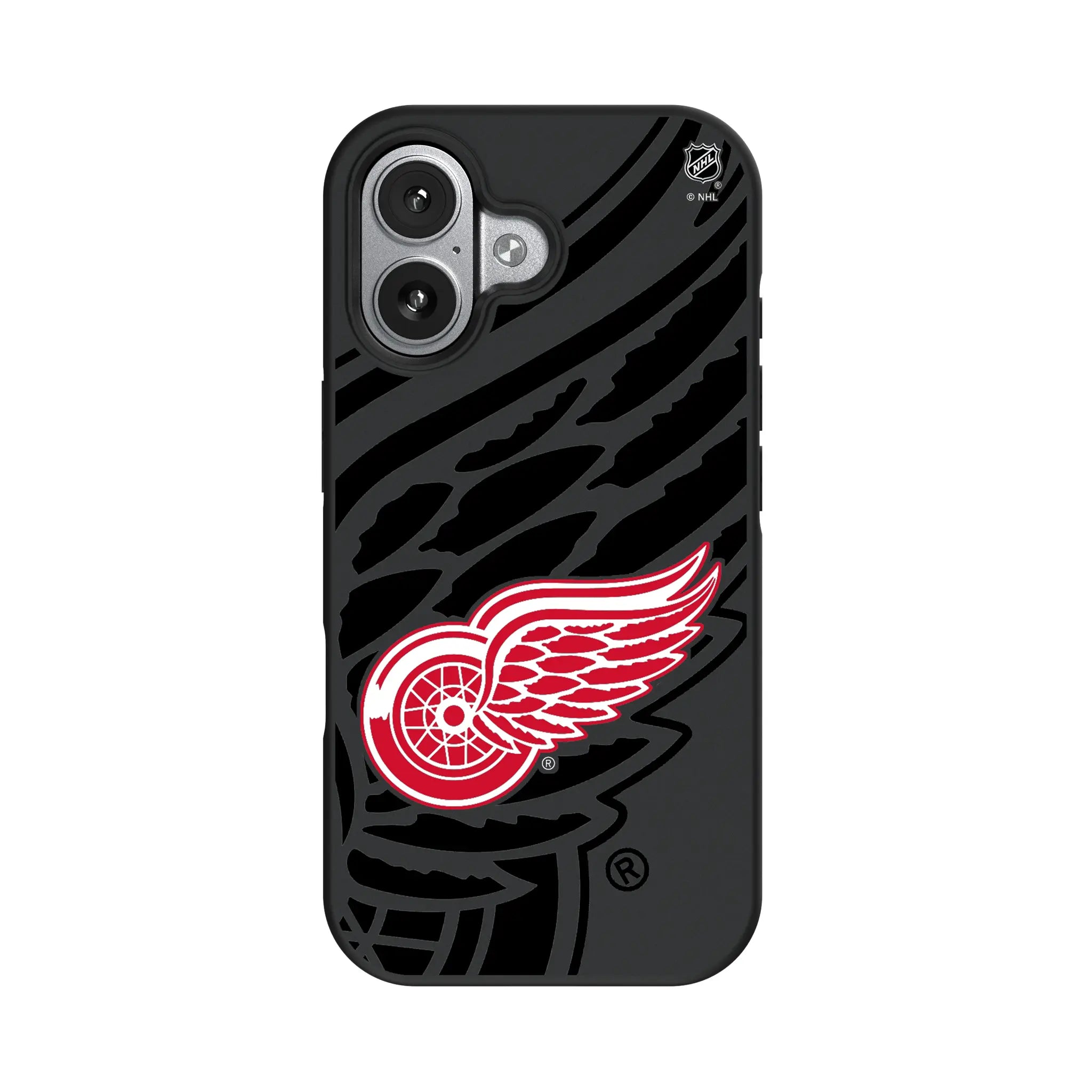 Detroit Red Wings Monocolor Tilt iPhone Bump Phone Case for Apple iPhone#Device_iPhone 17