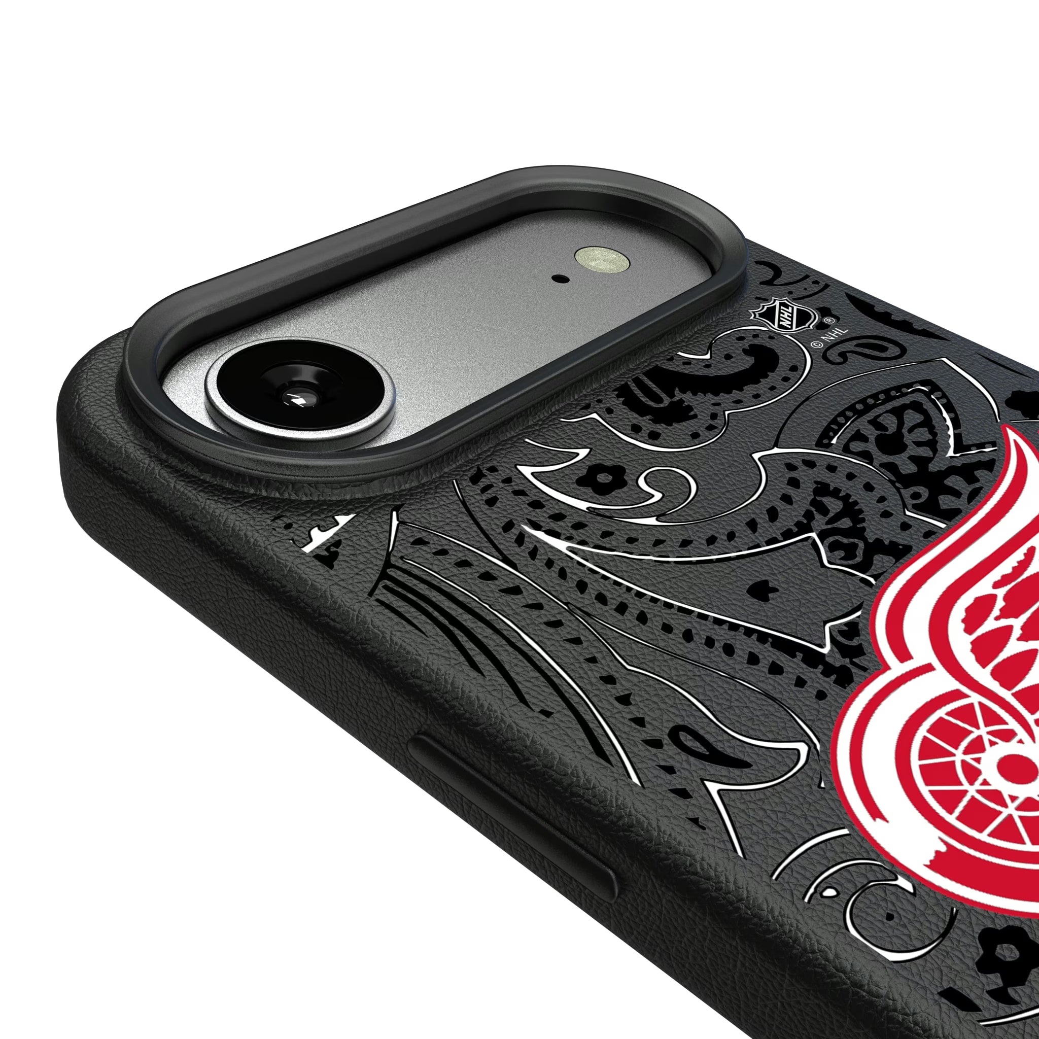 Detroit Red Wings Paisley iPhone MagSafe Compatible Phone Case for Apple iPhone - Detail#Device_iPhone Air