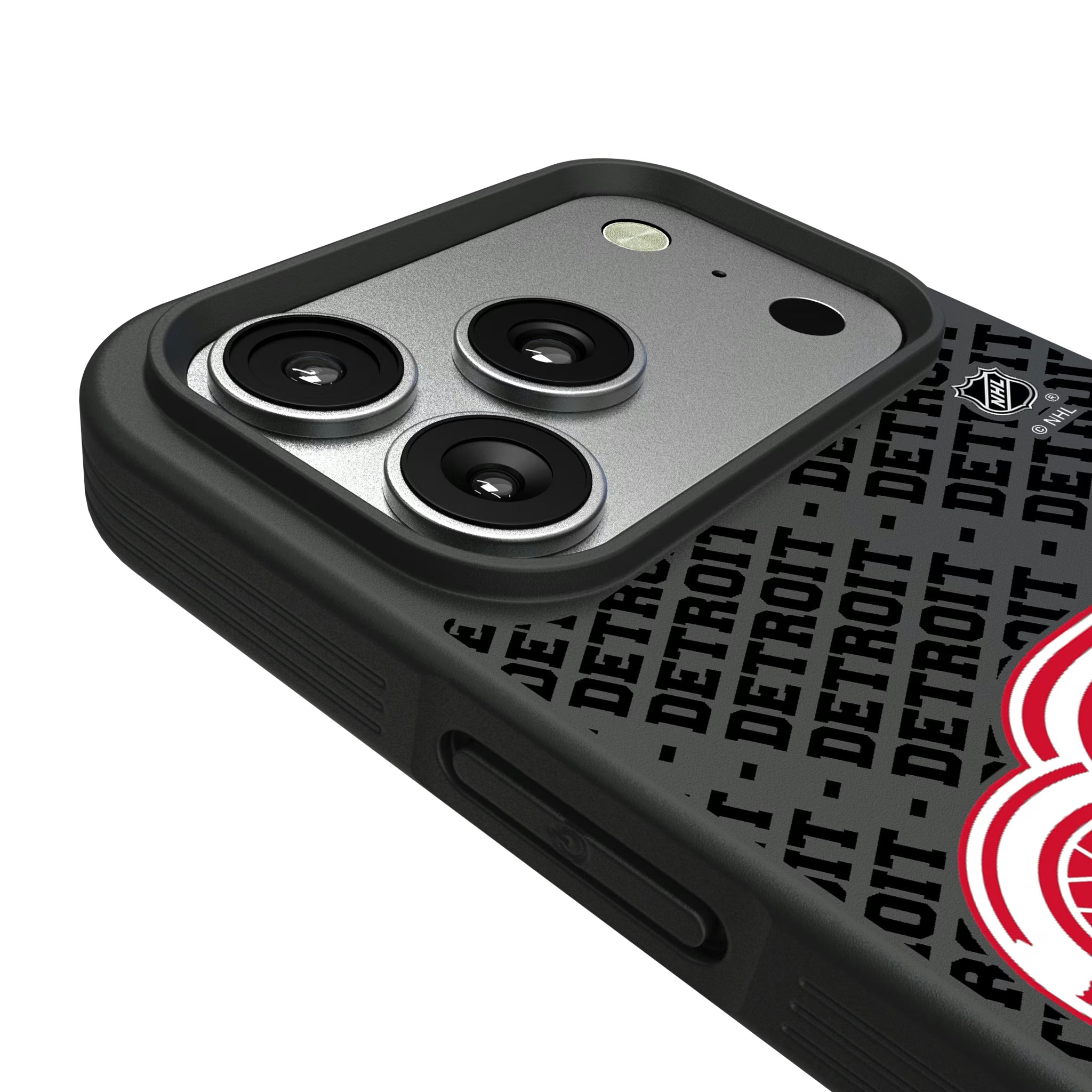 Detroit Red Wings Personalized EndZone Plus iPhone Bump Phone Case for Apple iPhone - Detail#Device_iPhone 17 Pro