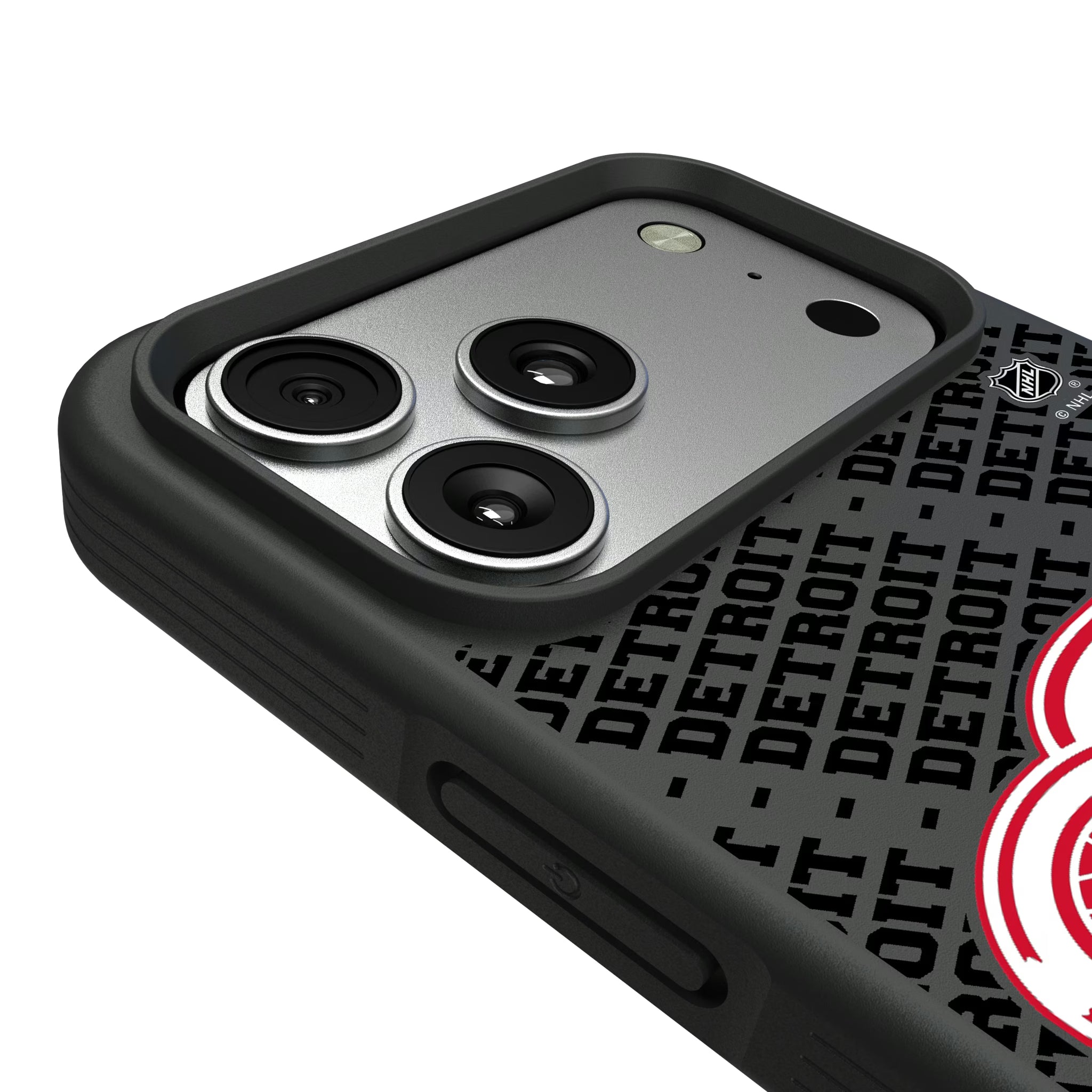 Detroit Red Wings Personalized EndZone Plus iPhone Bump Phone Case for Apple iPhone - Detail#Device_iPhone 17 Pro Max