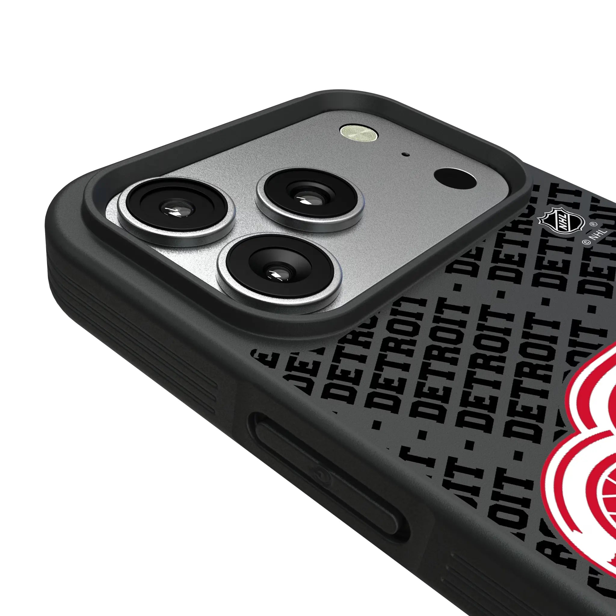 Detroit Red Wings Personalized EndZone Plus iPhone Bump Phone Case for Apple iPhone - Detail#Device_iPhone 17 Pro