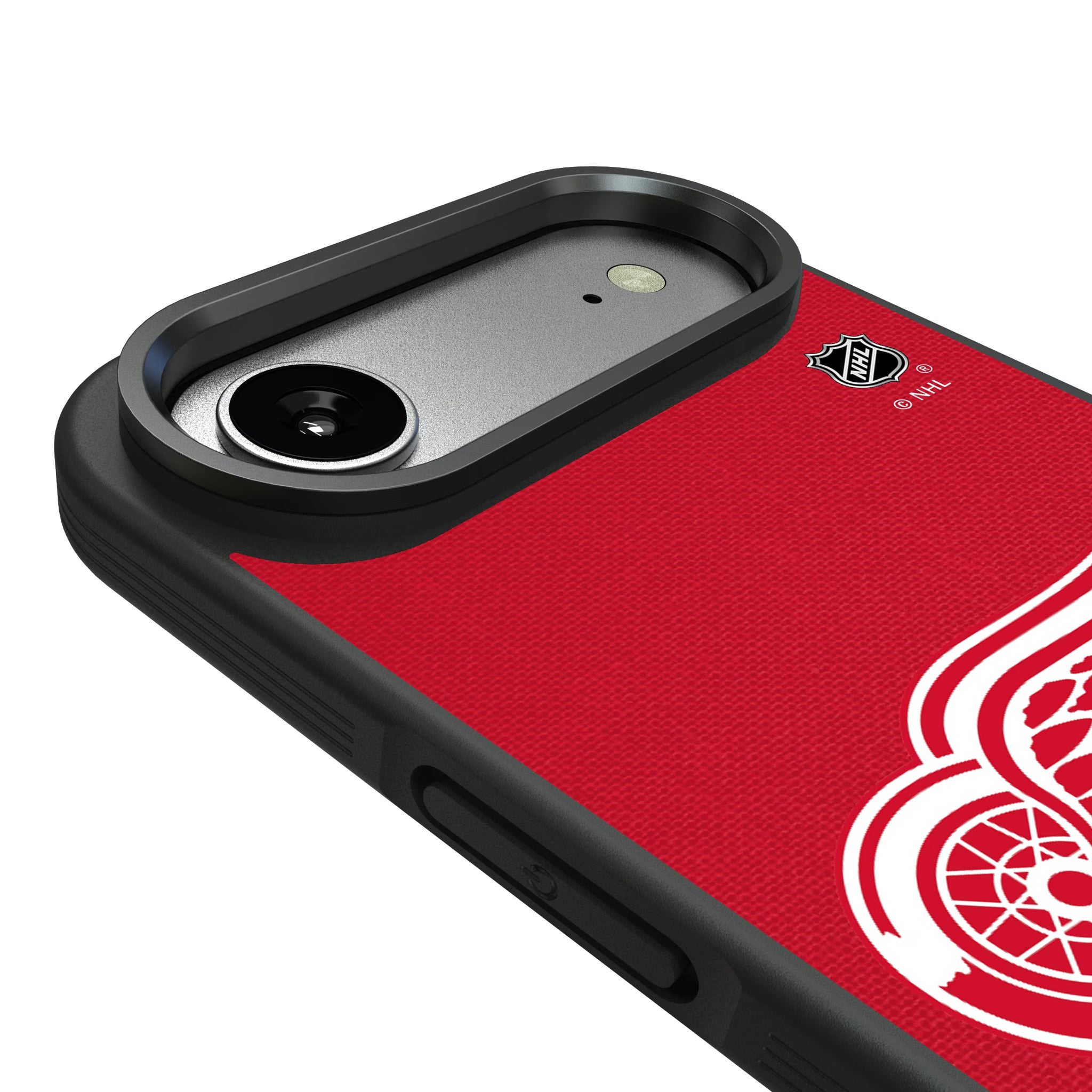 Detroit Red Wings Personalized Stripe iPhone Bump Phone Case for Apple iPhone - Detail#Device_iPhone Air