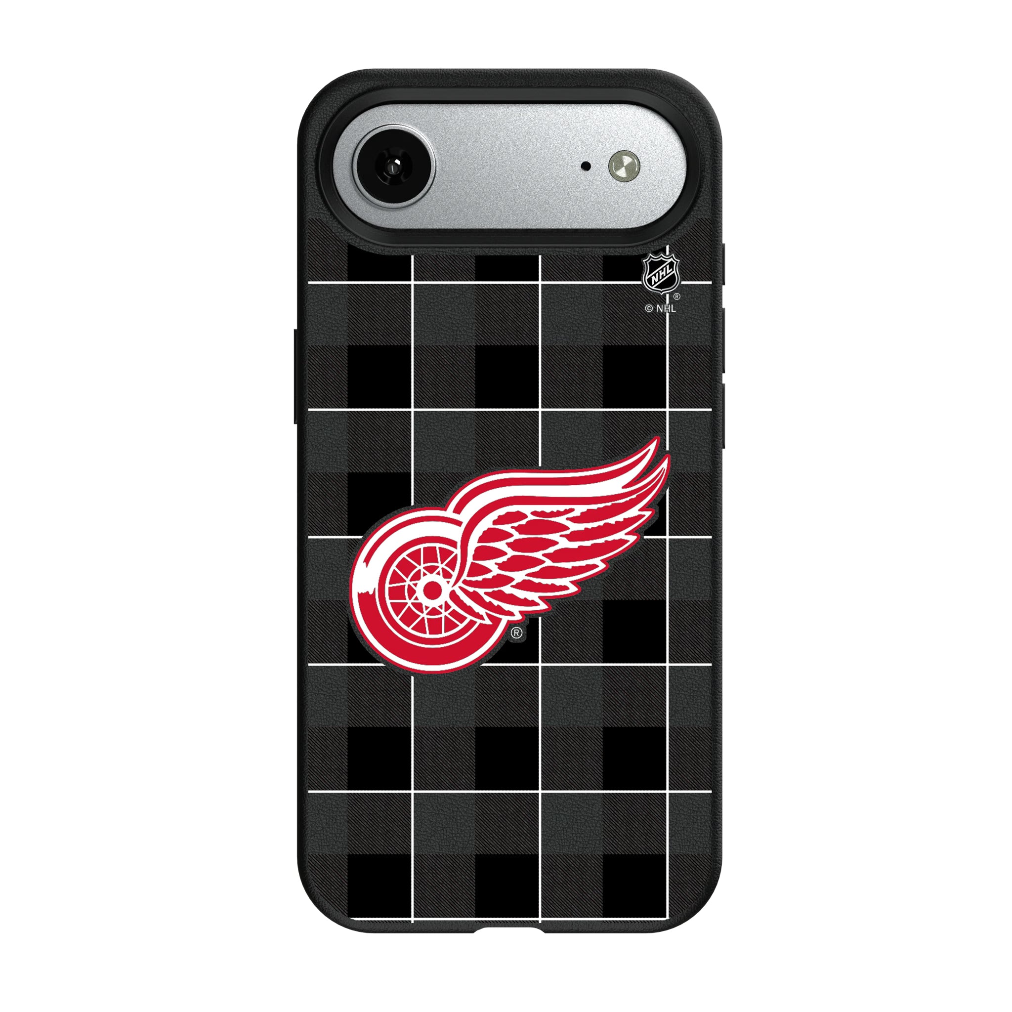 Detroit Red Wings Plaid iPhone MagSafe Compatible Phone Case for Apple iPhone#Device_iPhone Air