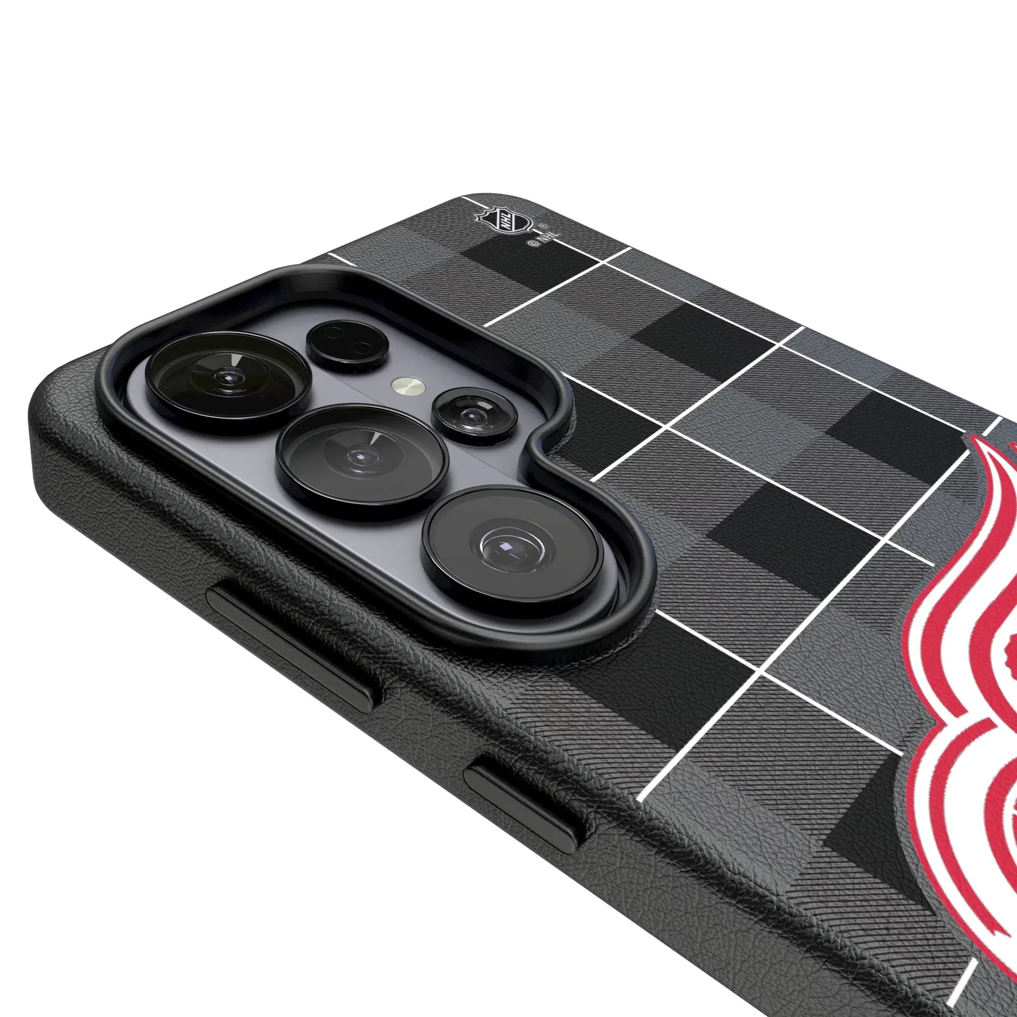 Detroit Red Wings Plaid Galaxy MagSafe Compatible Phone Case for Samsung Galaxy - Detail#Device_Galaxy S26 Ultra