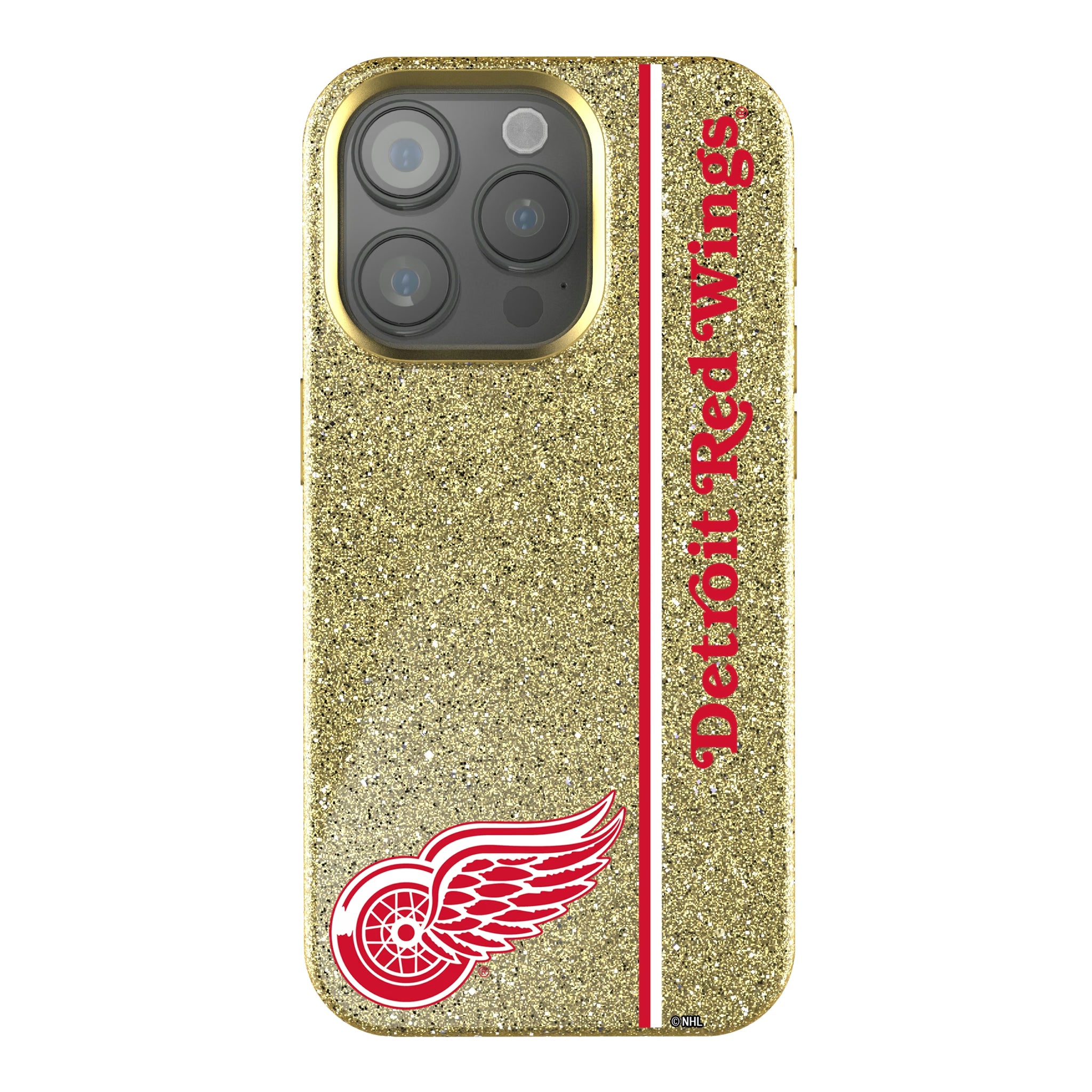 Detroit Red Wings Sidebar iPhone Bling Phone Case for Apple iPhone