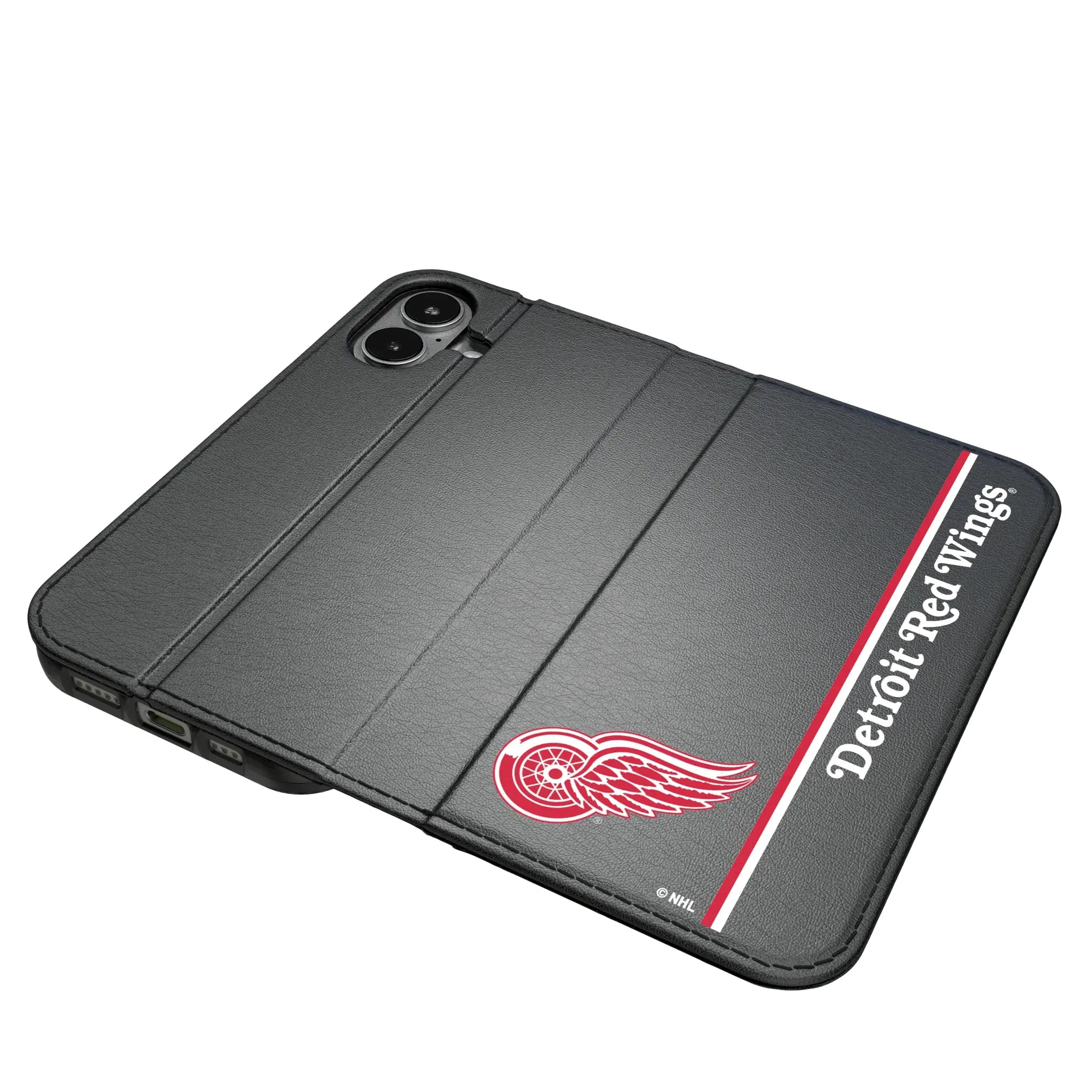Detroit Red Wings Sidebar iPhone Folio Phone Case for Apple iPhone#Device_iPhone 17