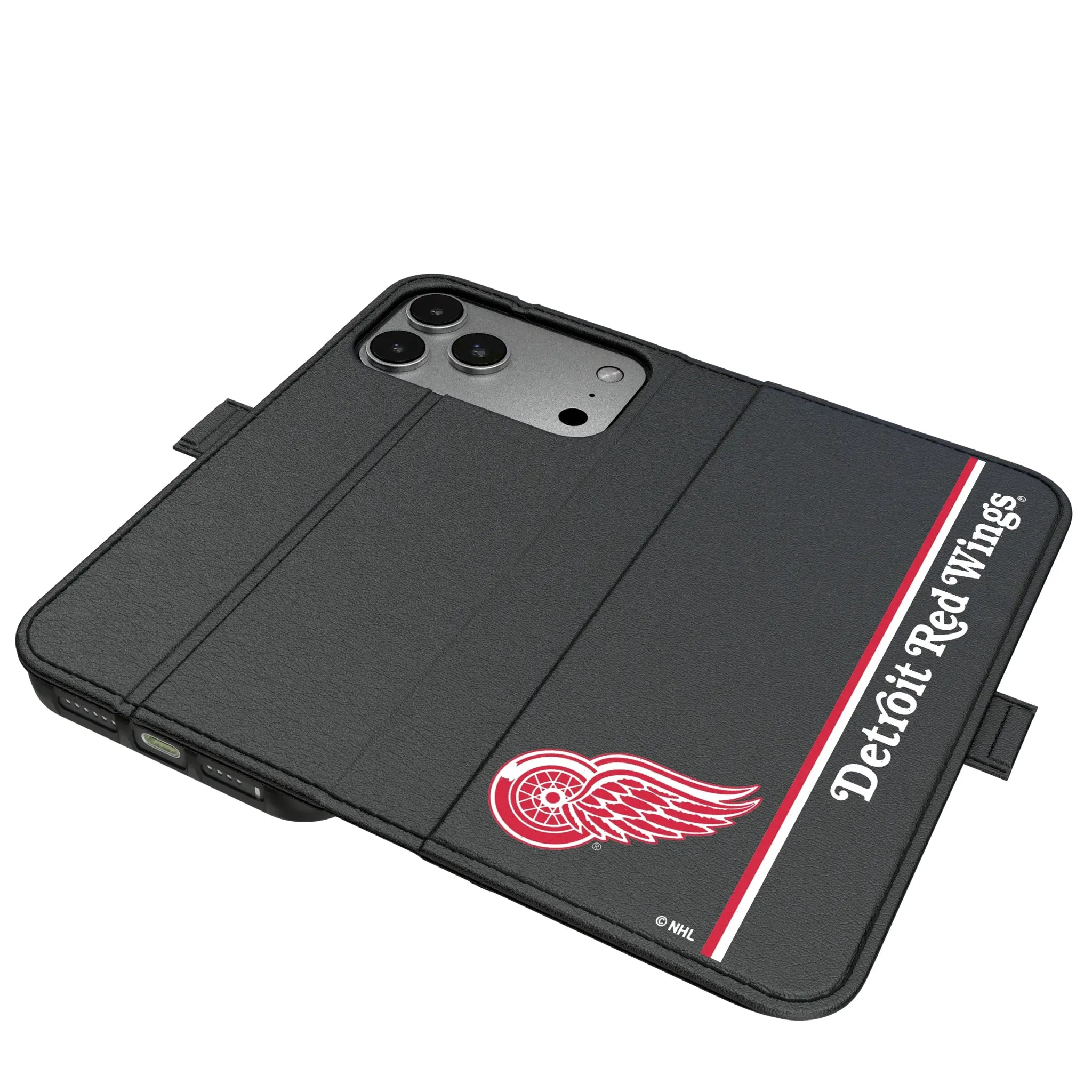 Detroit Red Wings Sidebar iPhone Folio Phone Case for Apple iPhone#Device_iPhone 17 Pro Max