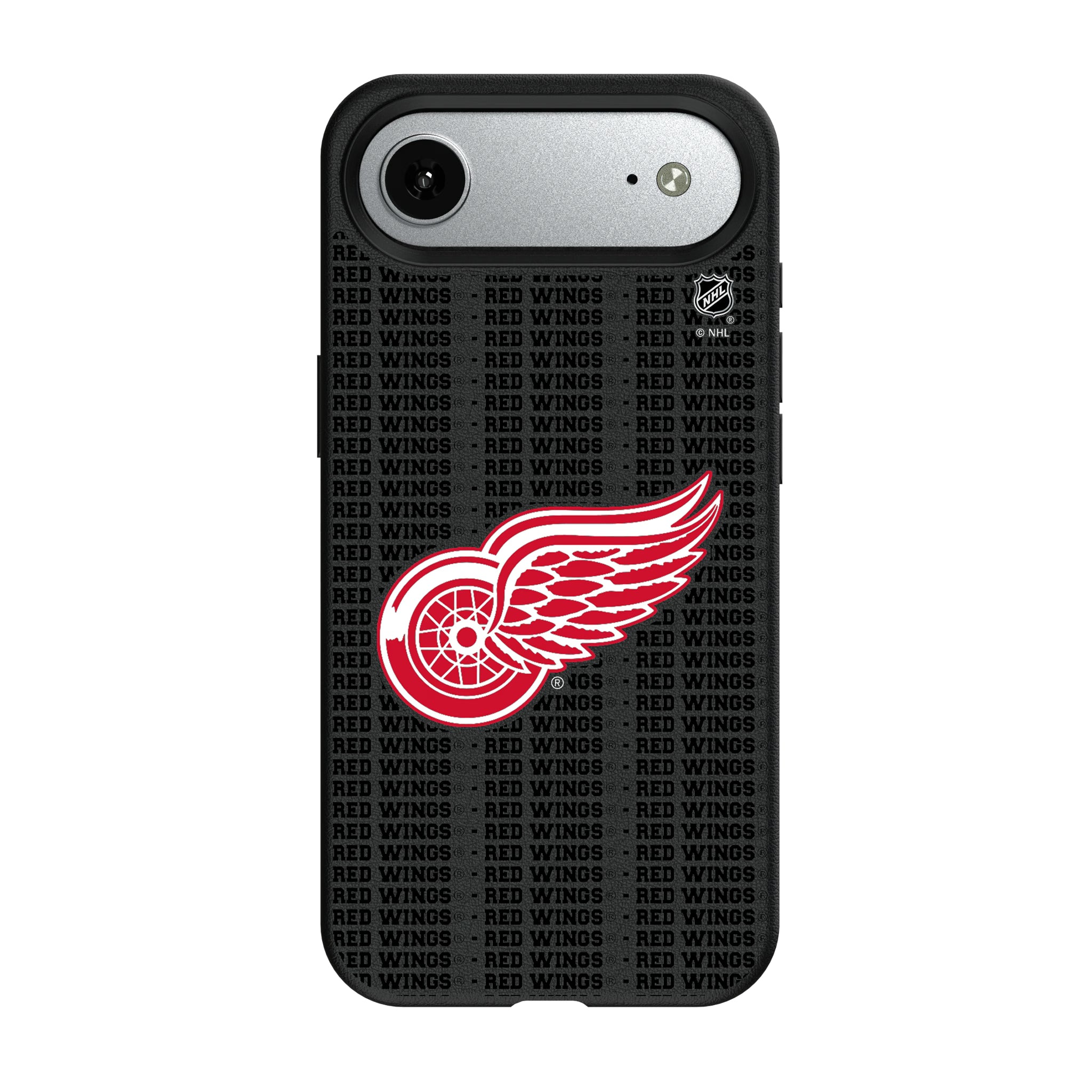 Detroit Red Wings Text Backdrop iPhone MagSafe Compatible Phone Case for Apple iPhone#Device_iPhone Air