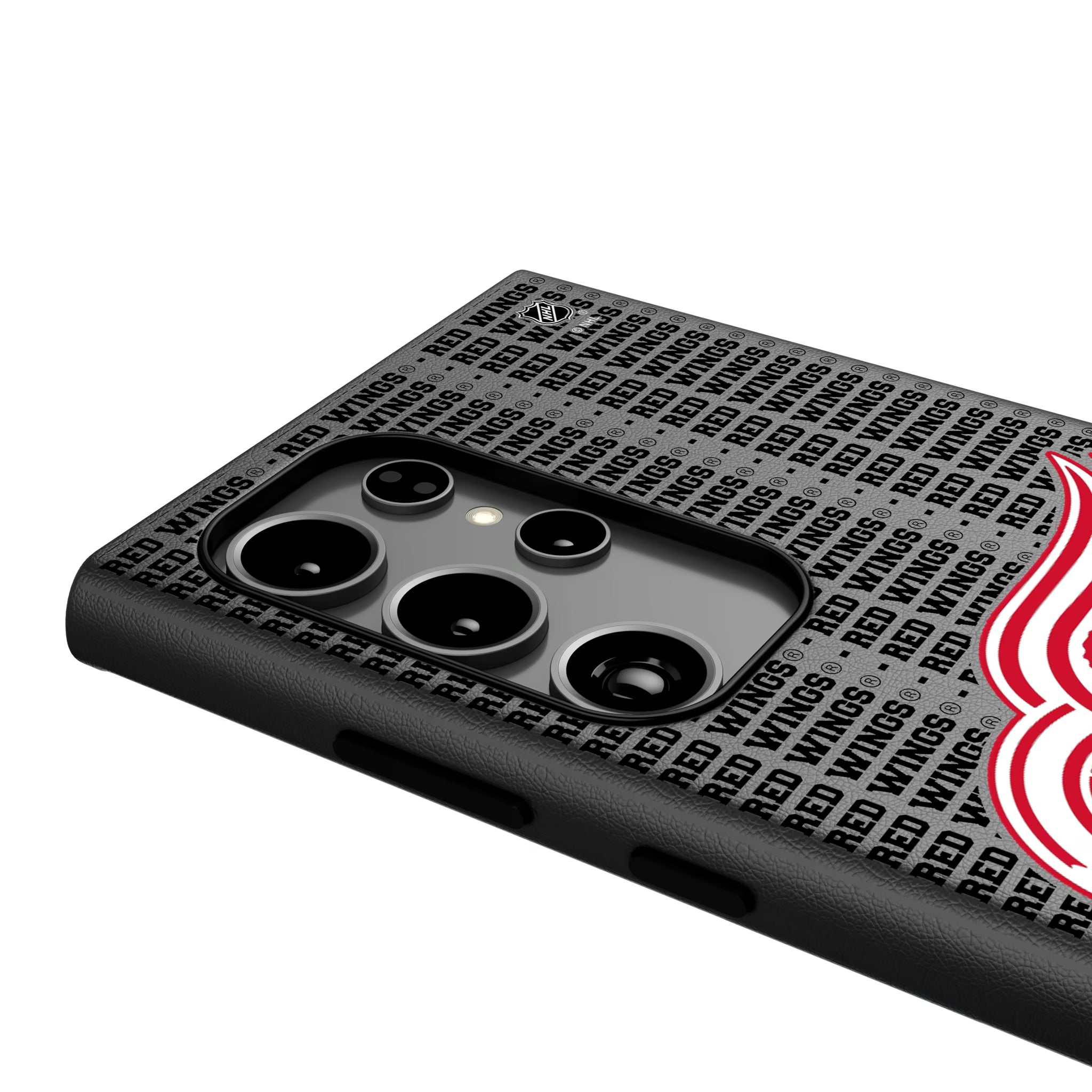 Detroit Red Wings Text Backdrop Galaxy MagSafe Compatible Phone Case for Samsung Galaxy - Detail