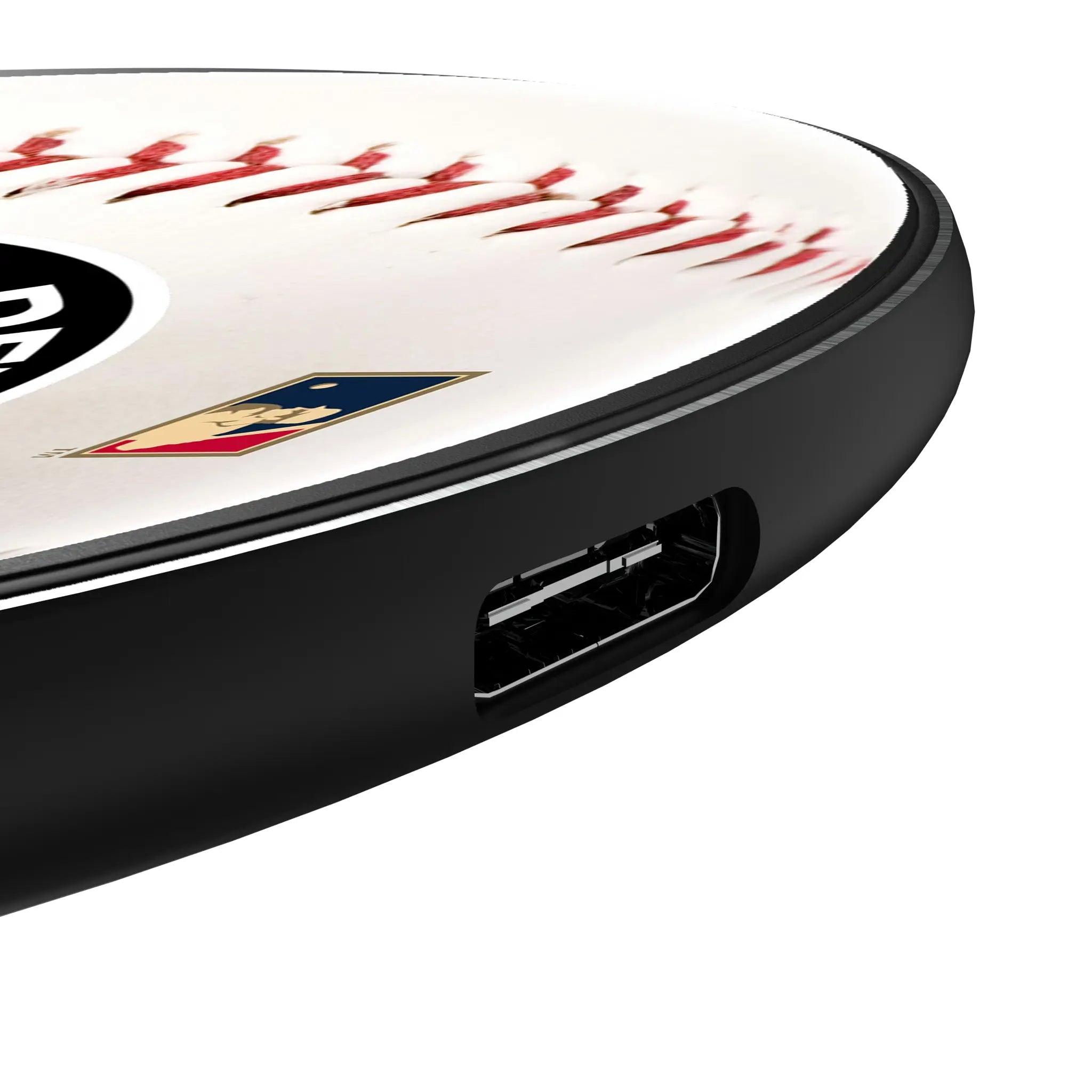 Detroit Tigers 1961-1963 - Cooperstown Collection Baseball 15-Watt Wireless Charger - Detail