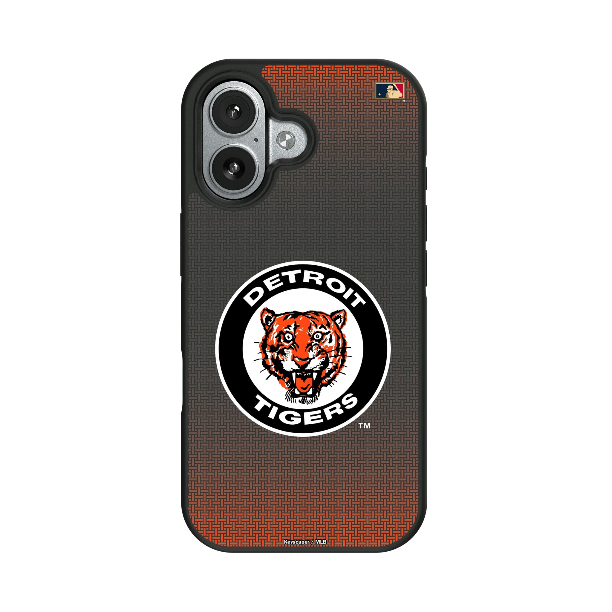 Detroit Tigers 1961-1963 - Cooperstown Collection Linen iPhone Bump Phone Case for Apple iPhone#Device_iPhone 17