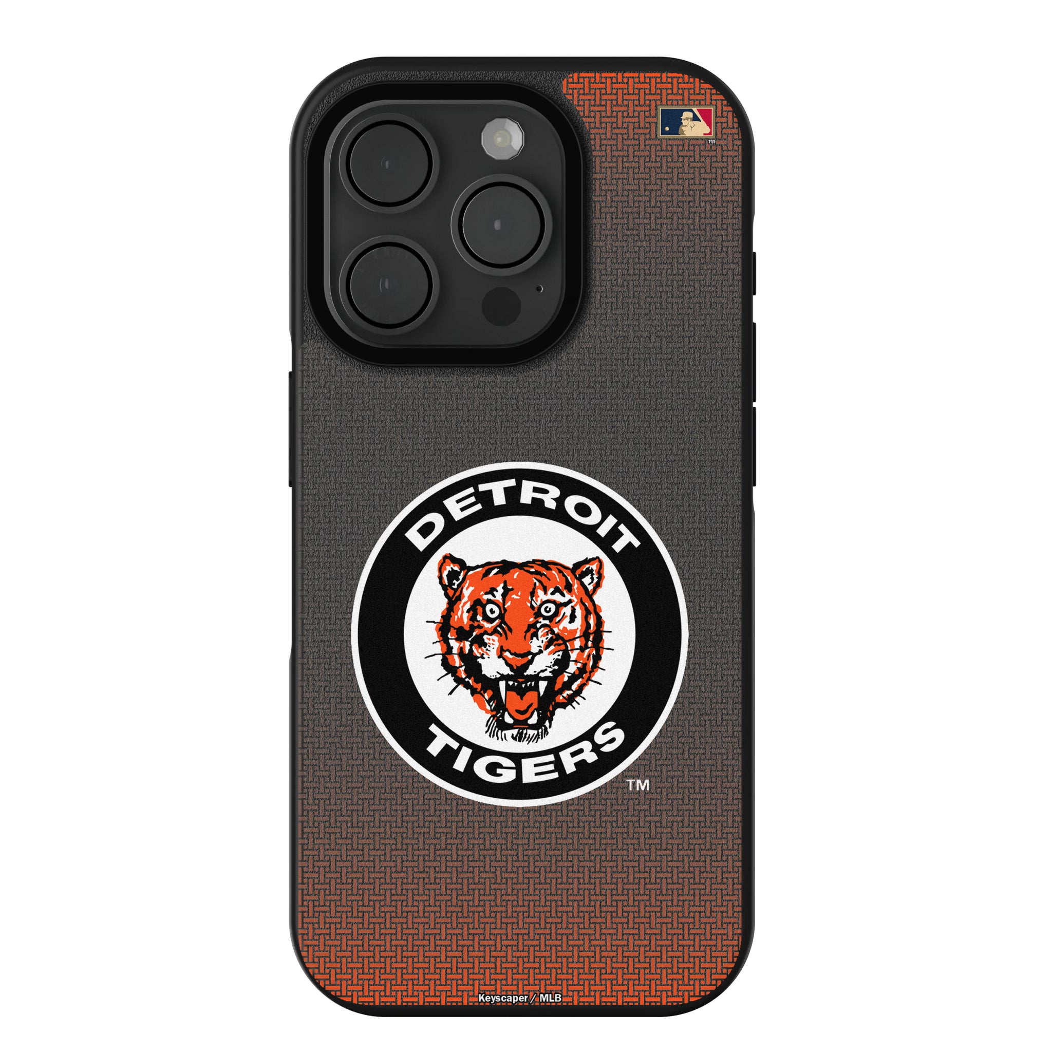 Detroit Tigers 1961-1963 - Cooperstown Collection Linen iPhone Bump Phone Case for Apple iPhone