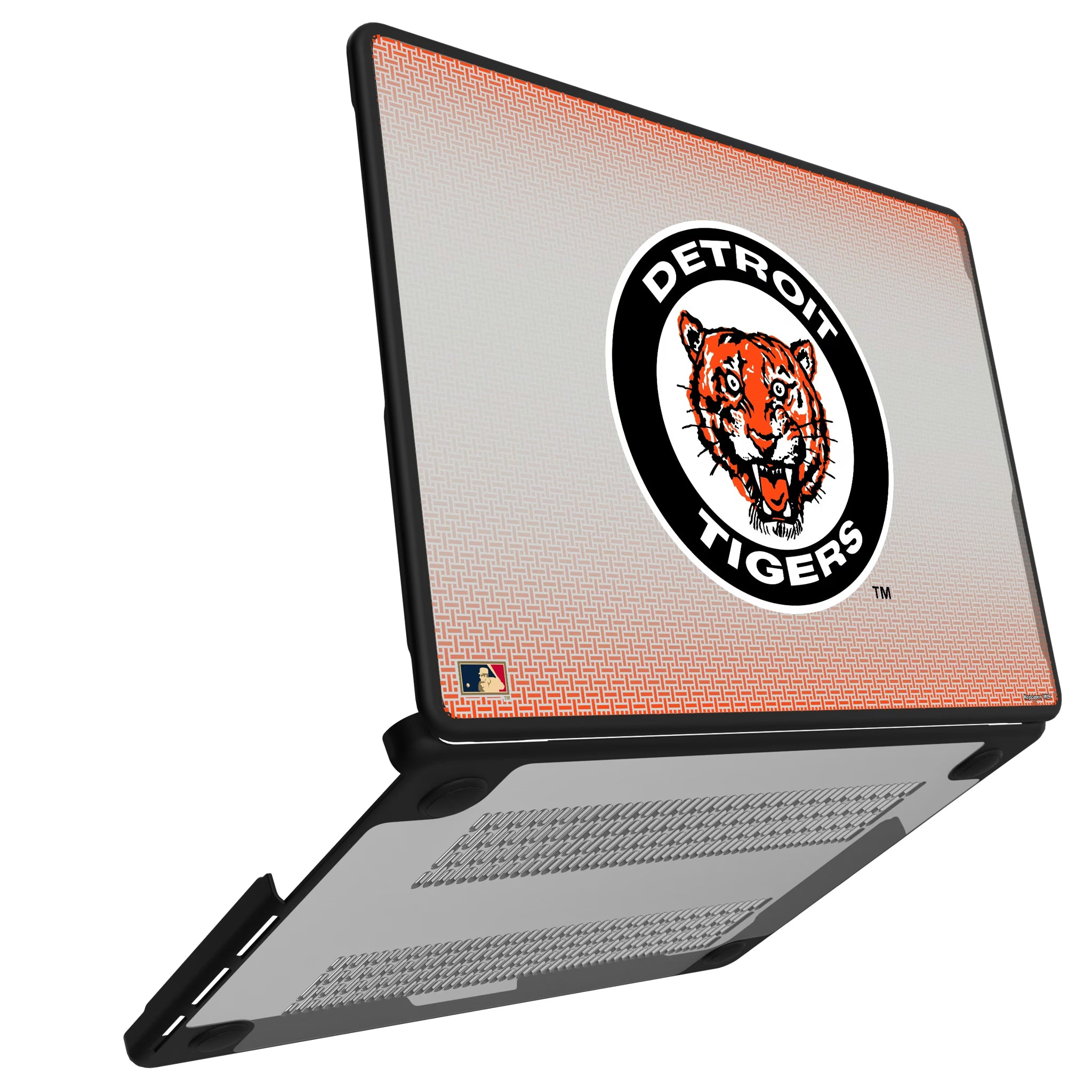 Detroit Tigers 1961-1963 - Cooperstown Collection Linen MacBook Laptop Case for Apple MacBook#Device_MacBook Pro (14-inch, 2021) / MacBook Pro (14-inch, 2023) / MacBook Pro (14-inch, 2024)