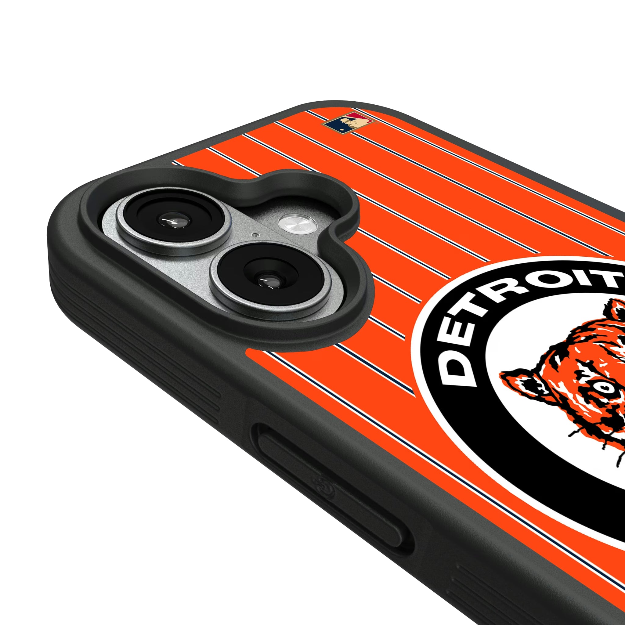 Detroit Tigers 1961-1963 - Cooperstown Collection Pinstripe iPhone Bump Phone Case for Apple iPhone - Detail#Device_iPhone 17