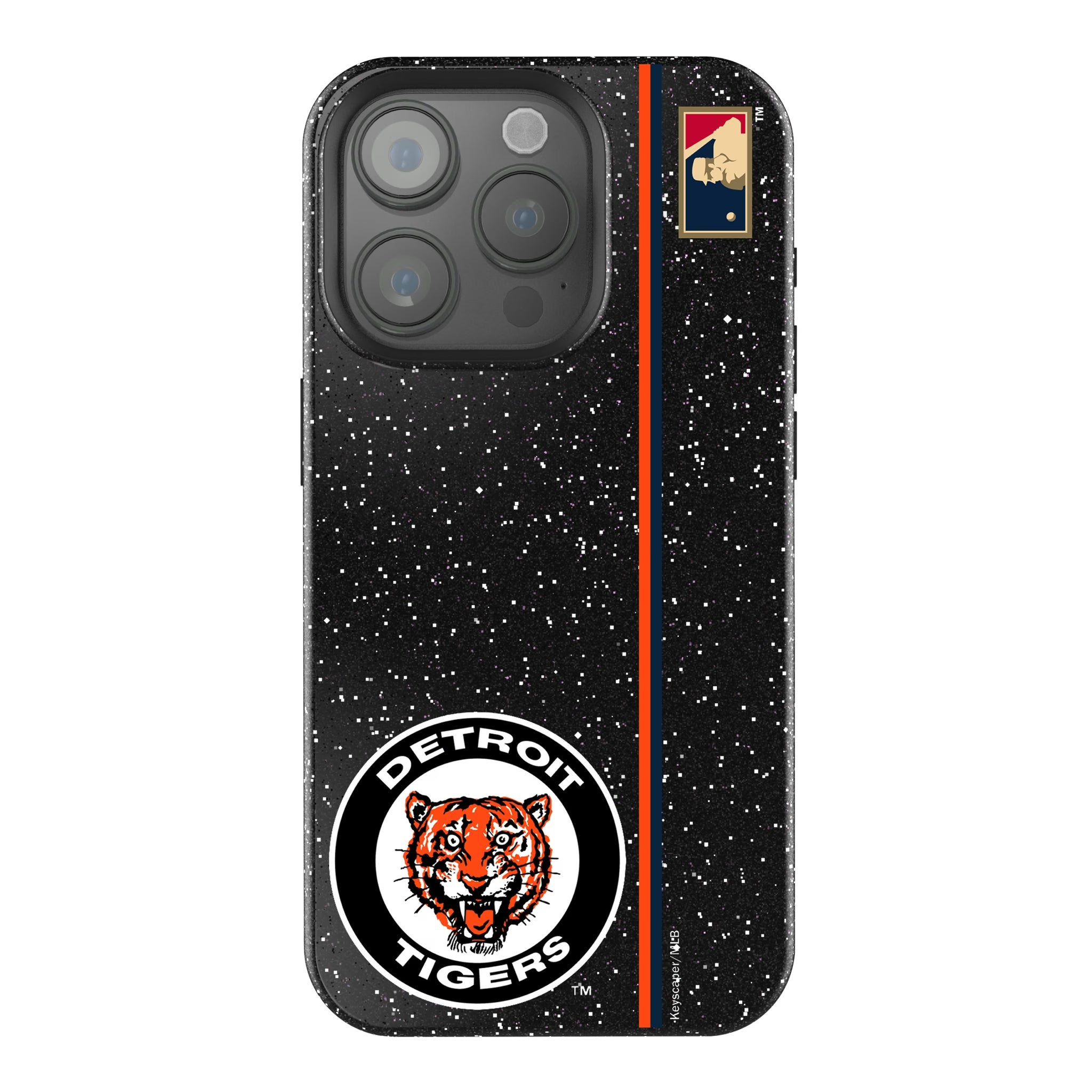 Detroit Tigers 1961-1963 - Cooperstown Collection Sidebar iPhone Bling Phone Case for Apple iPhone