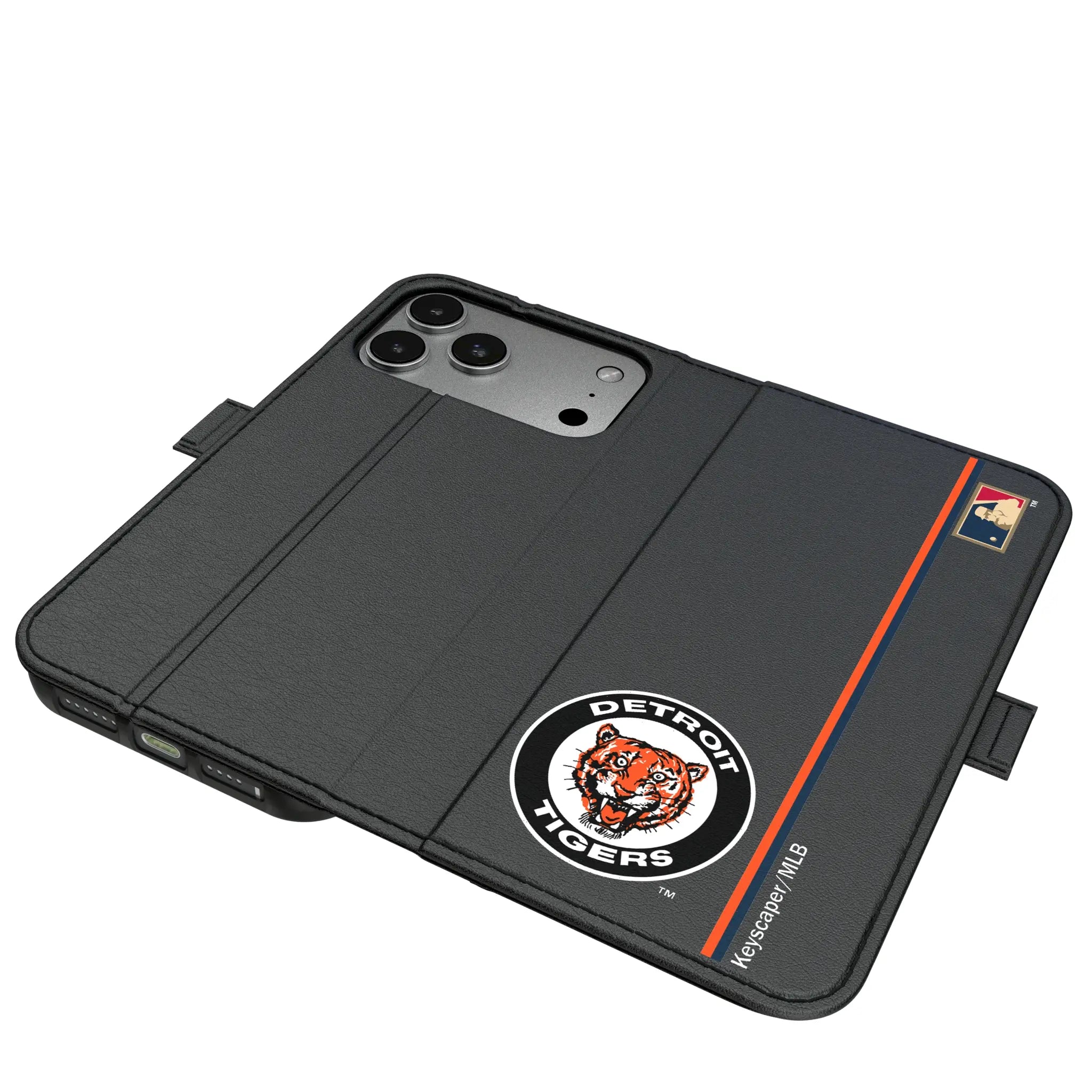 Detroit Tigers 1961-1963 - Cooperstown Collection Sidebar iPhone Folio Phone Case for Apple iPhone#Device_iPhone 17 Pro Max