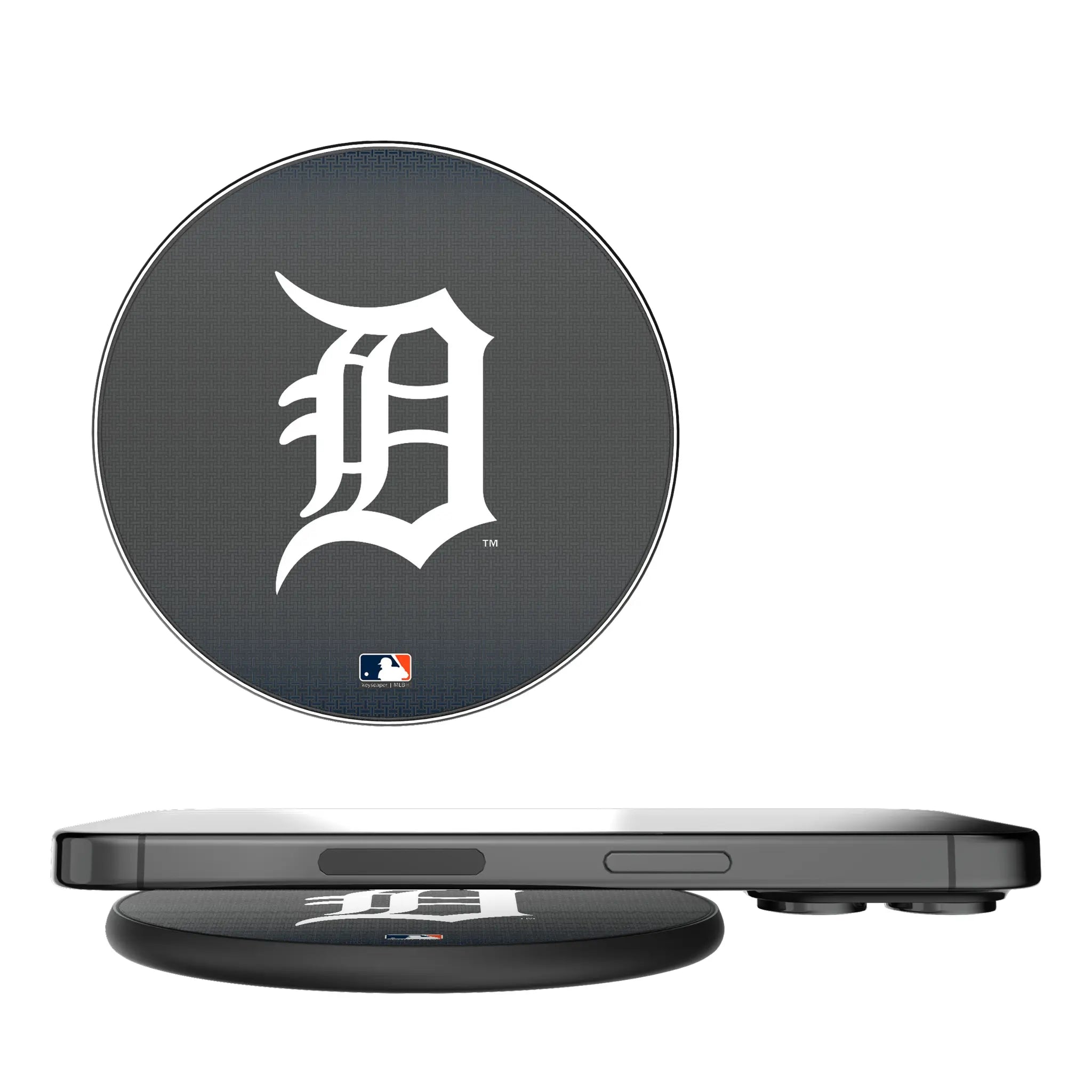 Detroit Tigers Linen 15-Watt Wireless Charger