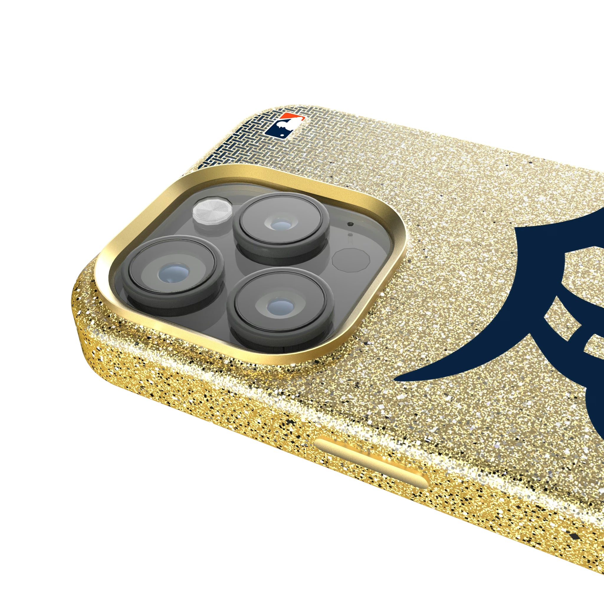 Detroit Tigers Linen iPhone Bling Phone Case for Apple iPhone - Detail