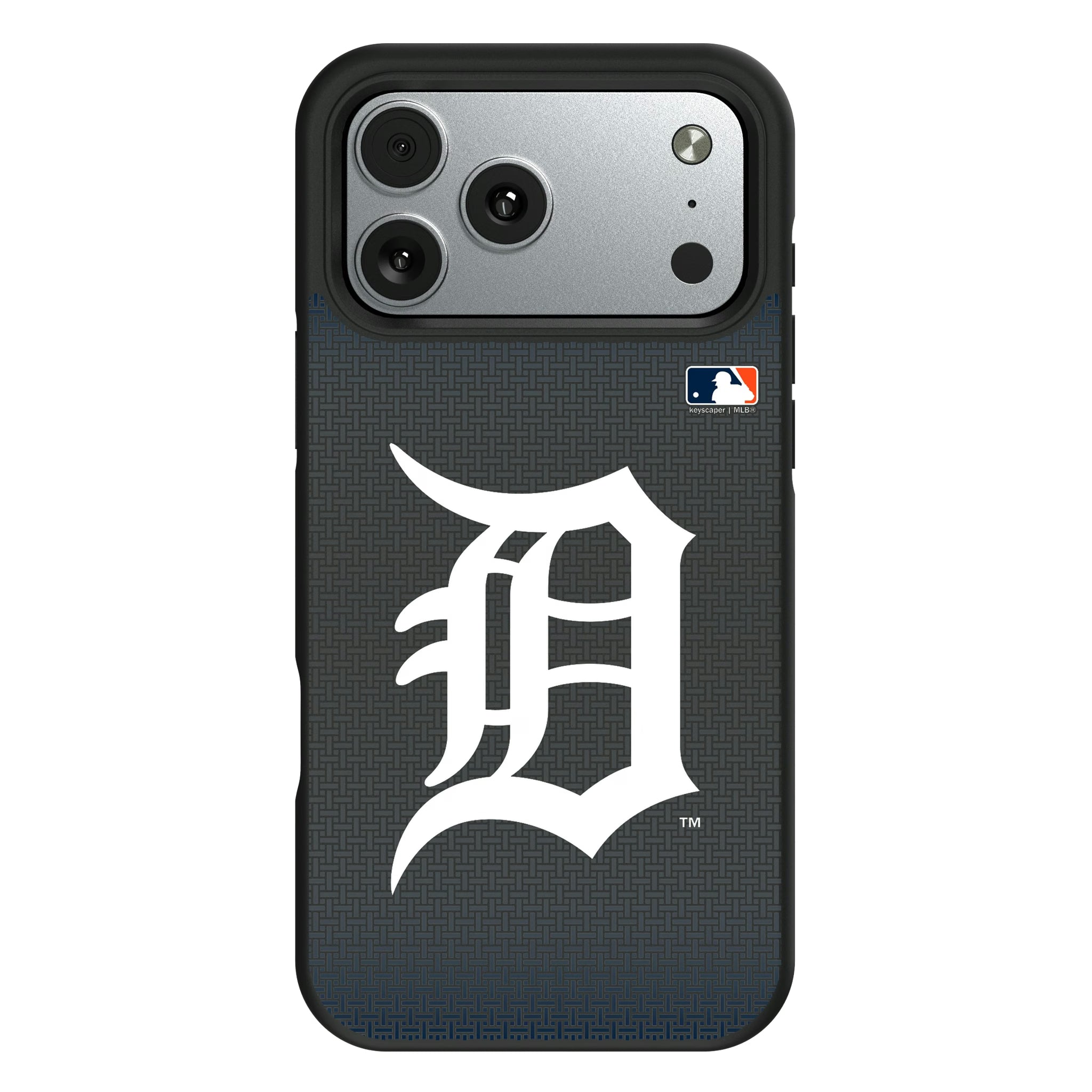 Detroit Tigers Linen iPhone Bump Phone Case for Apple iPhone#Device_iPhone 17 Pro Max