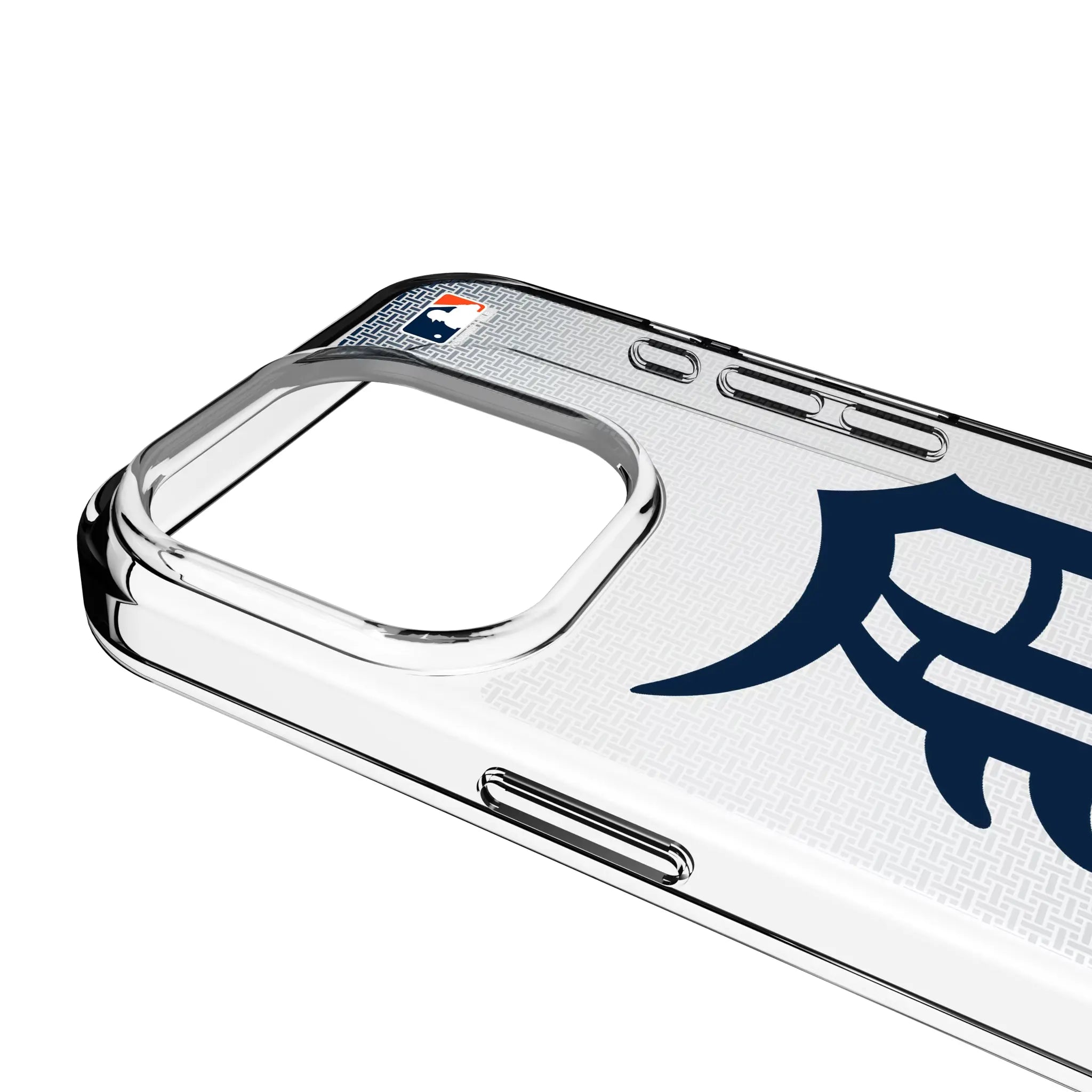 Detroit Tigers Linen iPhone Clear Phone Case for Apple iPhone - Detail