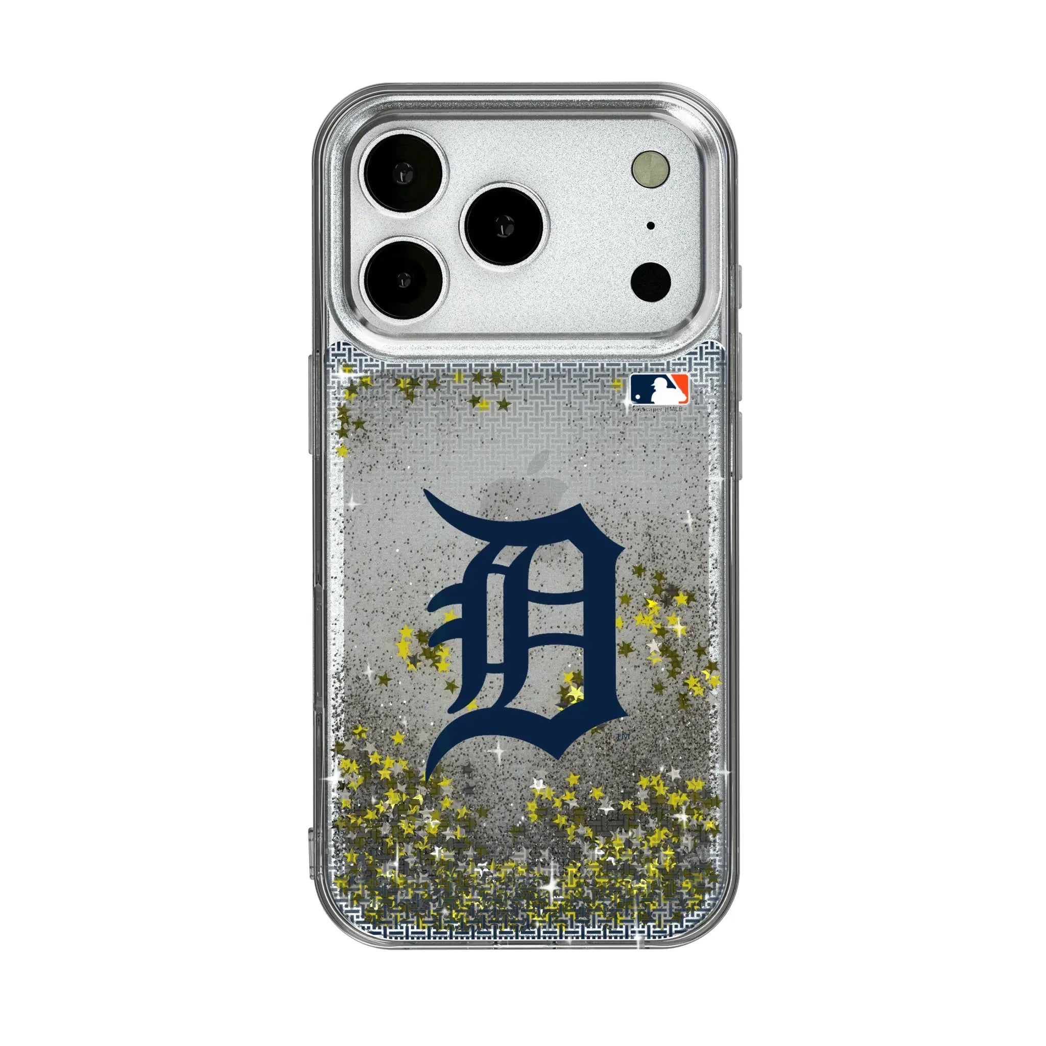 Detroit Tigers Linen iPhone Glitter Phone Case for Apple iPhone