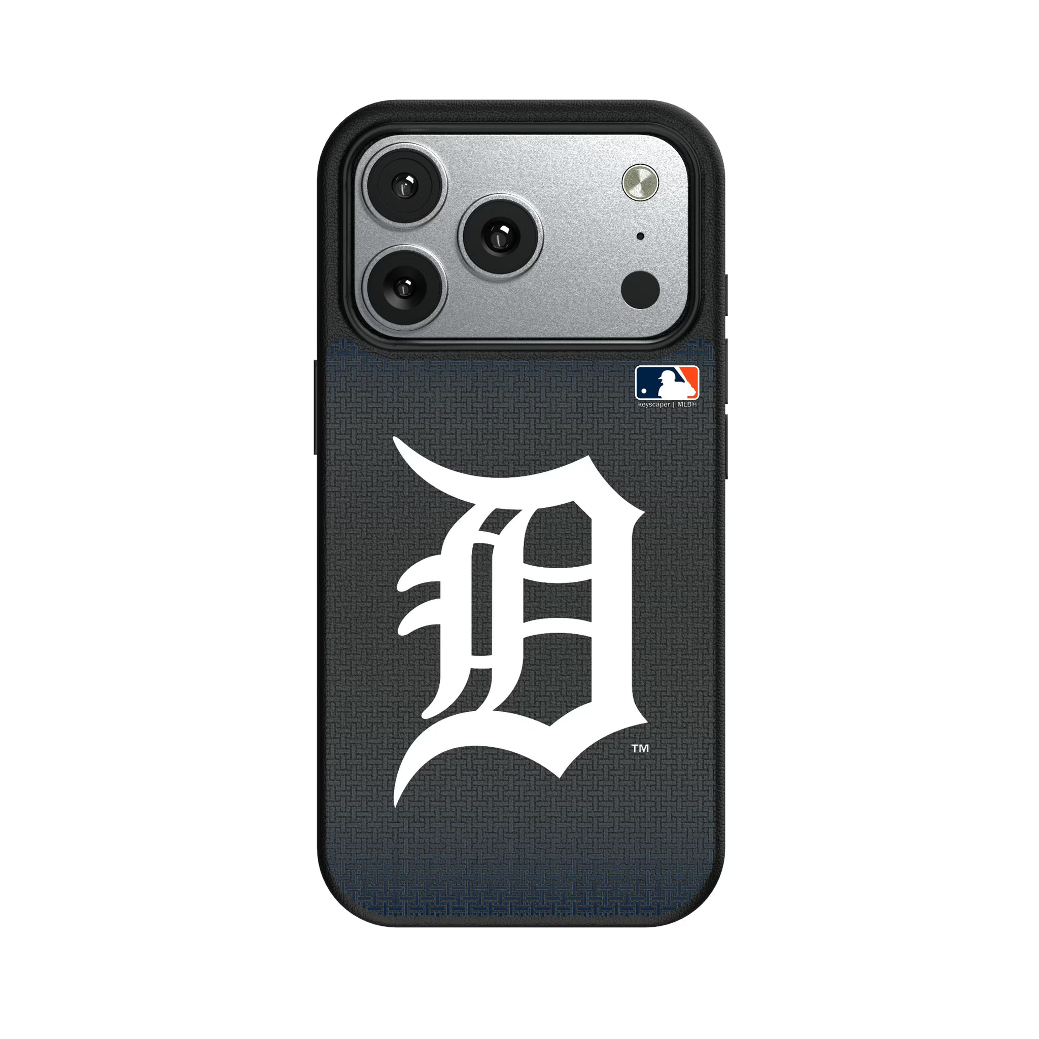 Detroit Tigers Linen iPhone MagSafe Compatible Phone Case for Apple iPhone#Device_iPhone 17 Pro