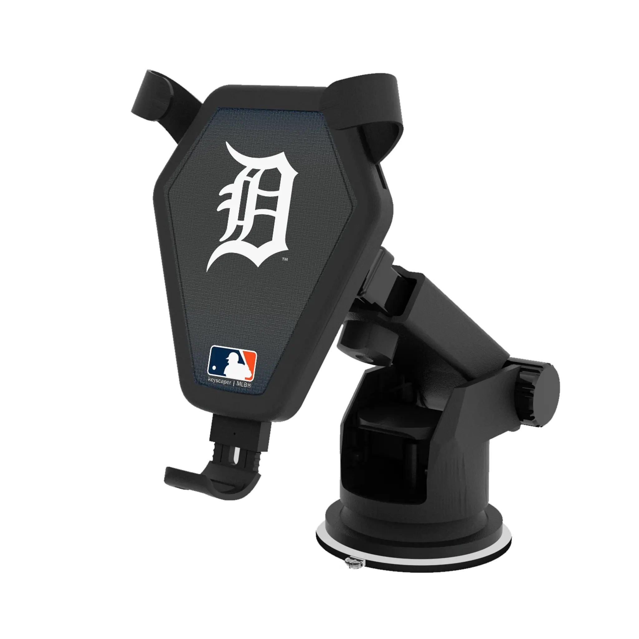 Detroit Tigers Linen Wireless Car Charger