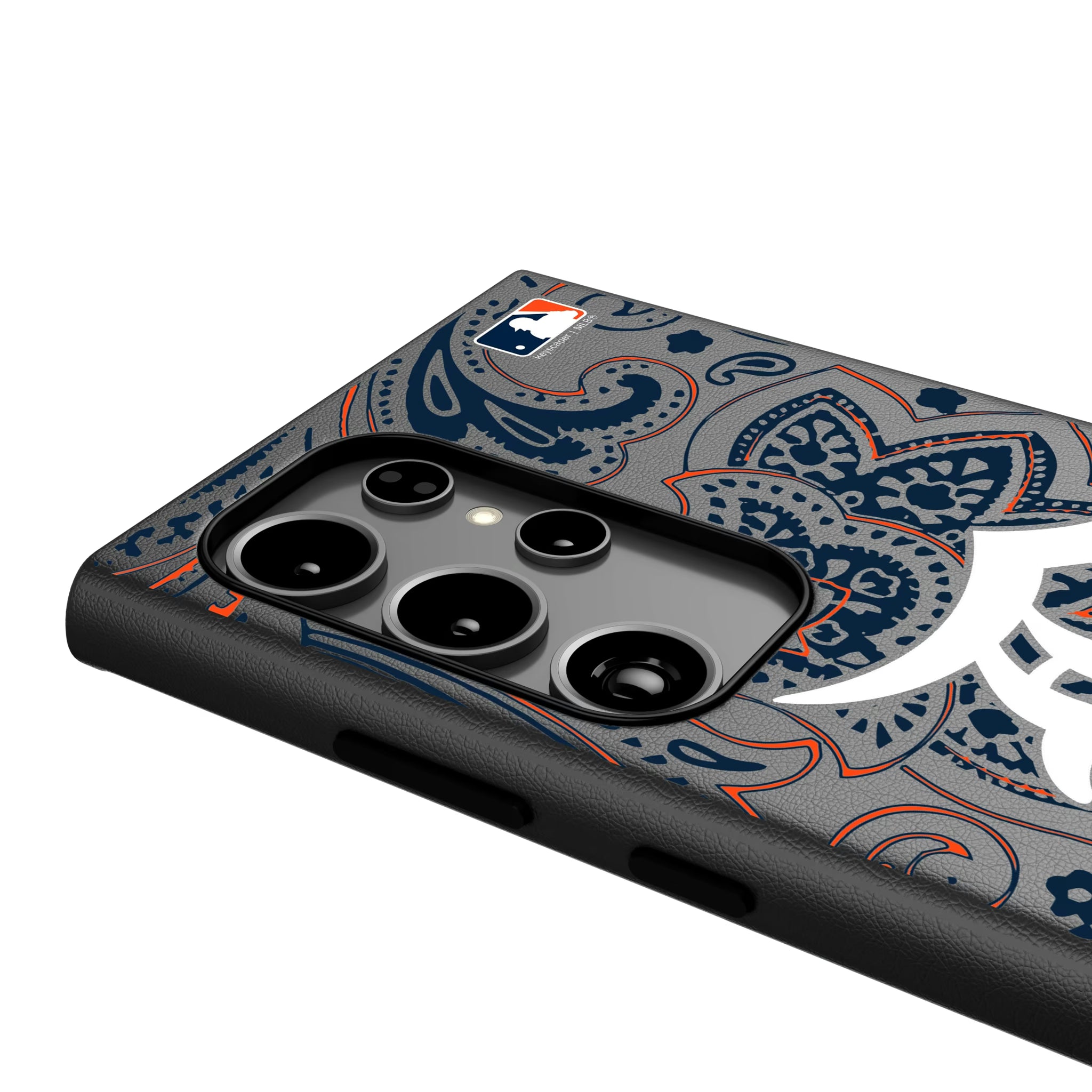 Detroit Tigers Paisley Galaxy MagSafe Compatible Phone Case for Samsung Galaxy - Detail