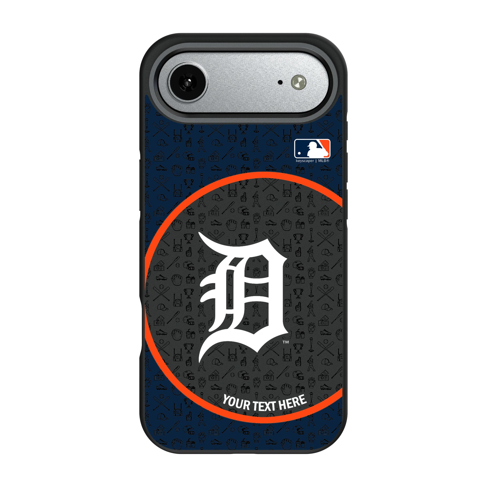 Detroit Tigers Personalized Circle iPhone Bump Phone Case for Apple iPhone#Device_iPhone Air