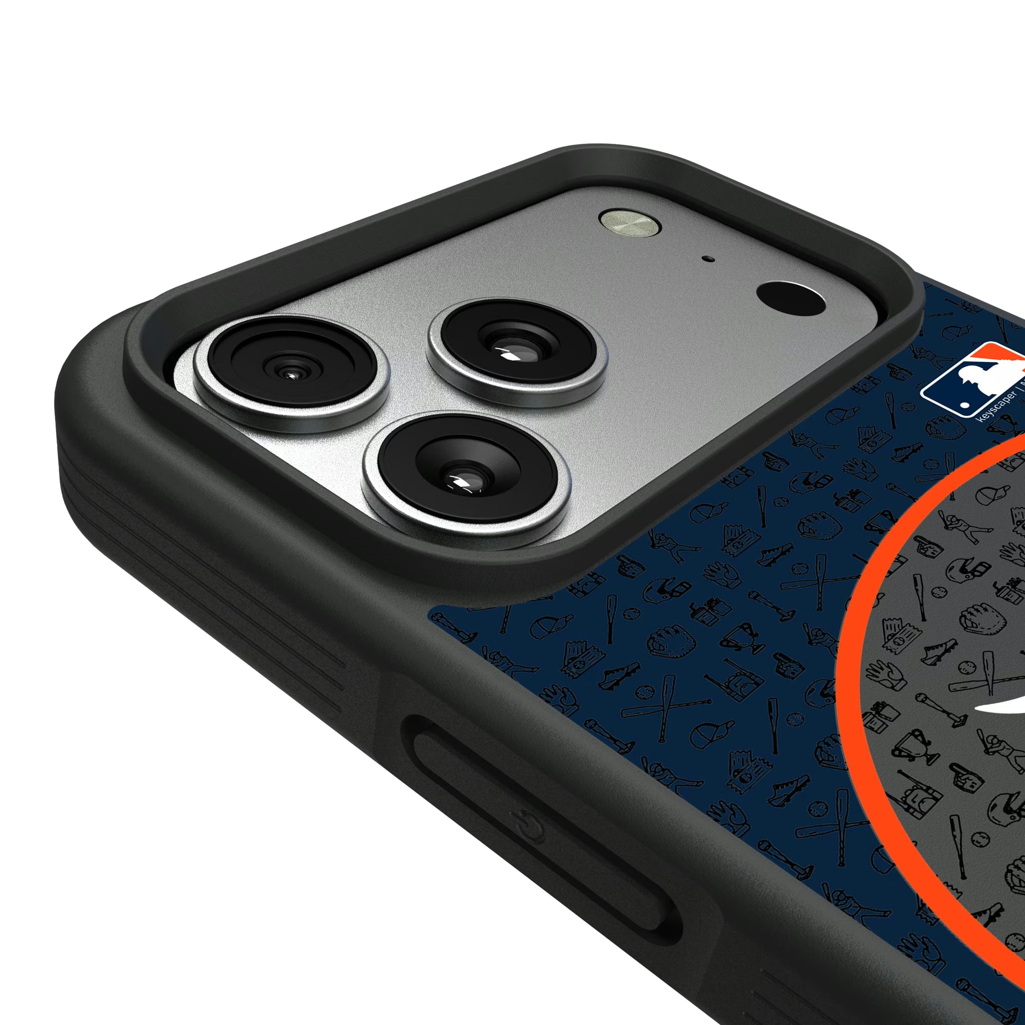 Detroit Tigers Personalized Circle iPhone Bump Phone Case for Apple iPhone - Detail#Device_iPhone 17 Pro Max