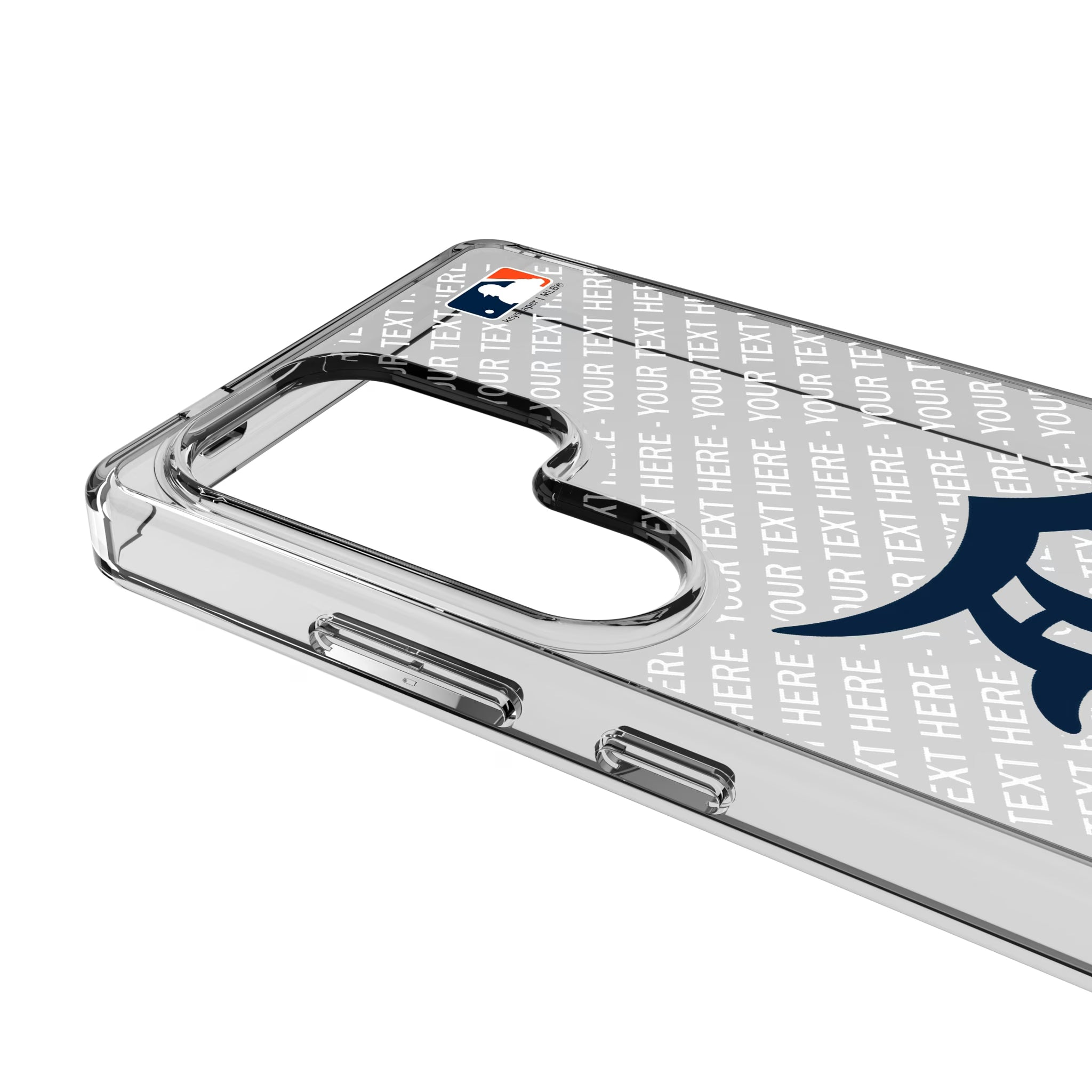 Detroit Tigers Personalized EndZone Plus Galaxy Clear Phone Case for Samsung Galaxy - Detail
