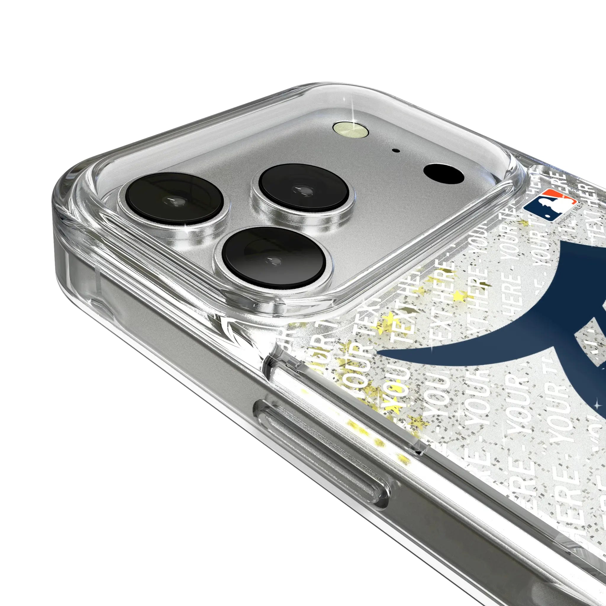Detroit Tigers Personalized EndZone Plus iPhone Glitter Phone Case for Apple iPhone - Detail