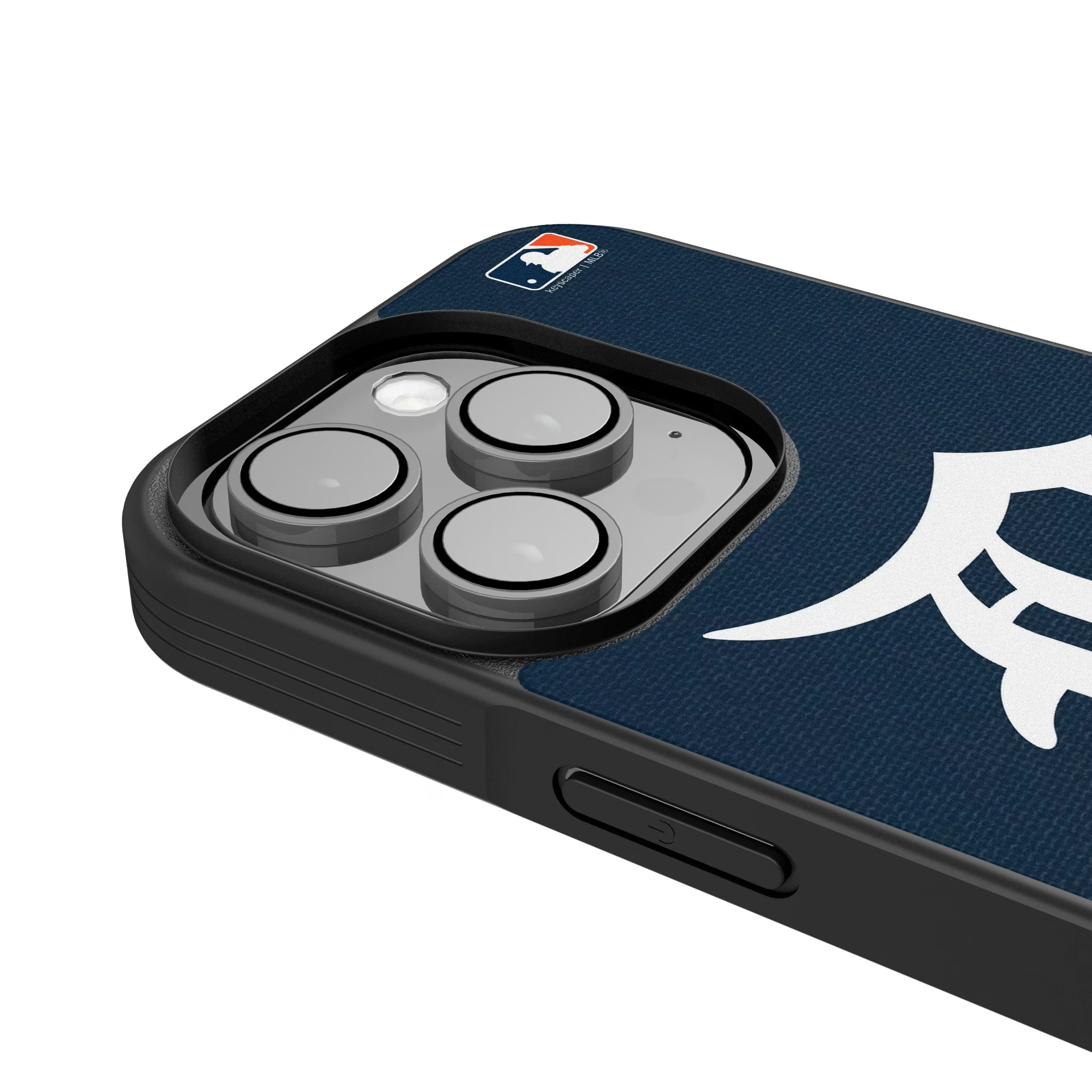 Detroit Tigers Personalized Stripe iPhone Bump Phone Case for Apple iPhone - Detail
