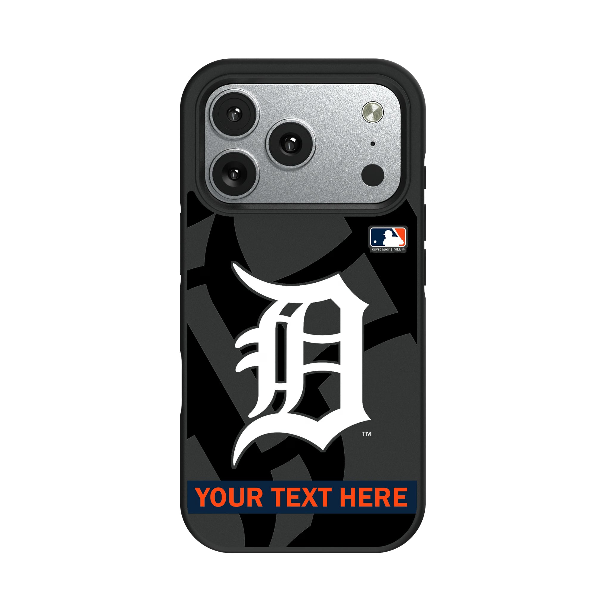 Detroit Tigers Personalized Tilt iPhone Bump Phone Case for Apple iPhone#Device_iPhone 17 Pro