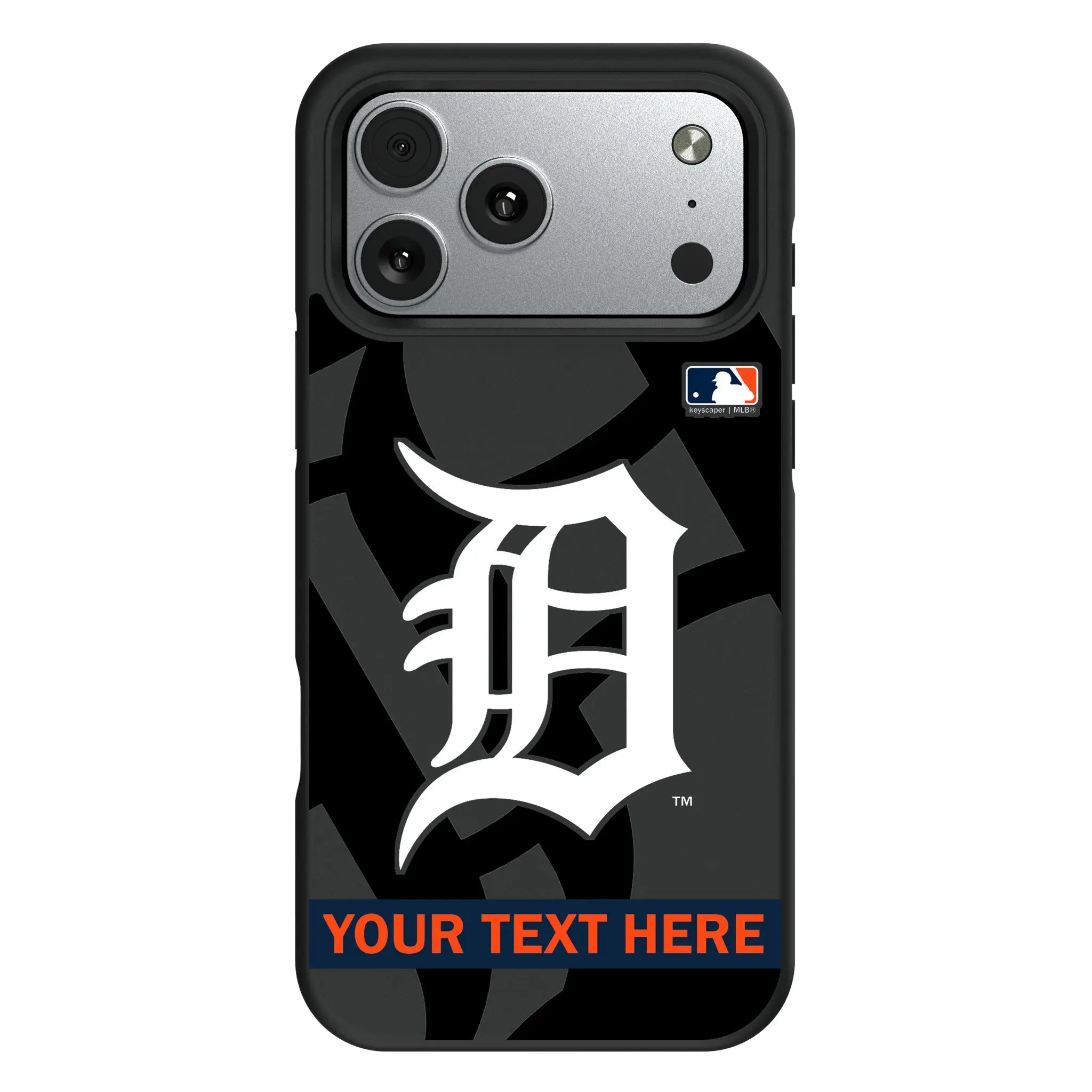 Detroit Tigers Personalized Tilt iPhone Bump Phone Case for Apple iPhone#Device_iPhone 17 Pro Max