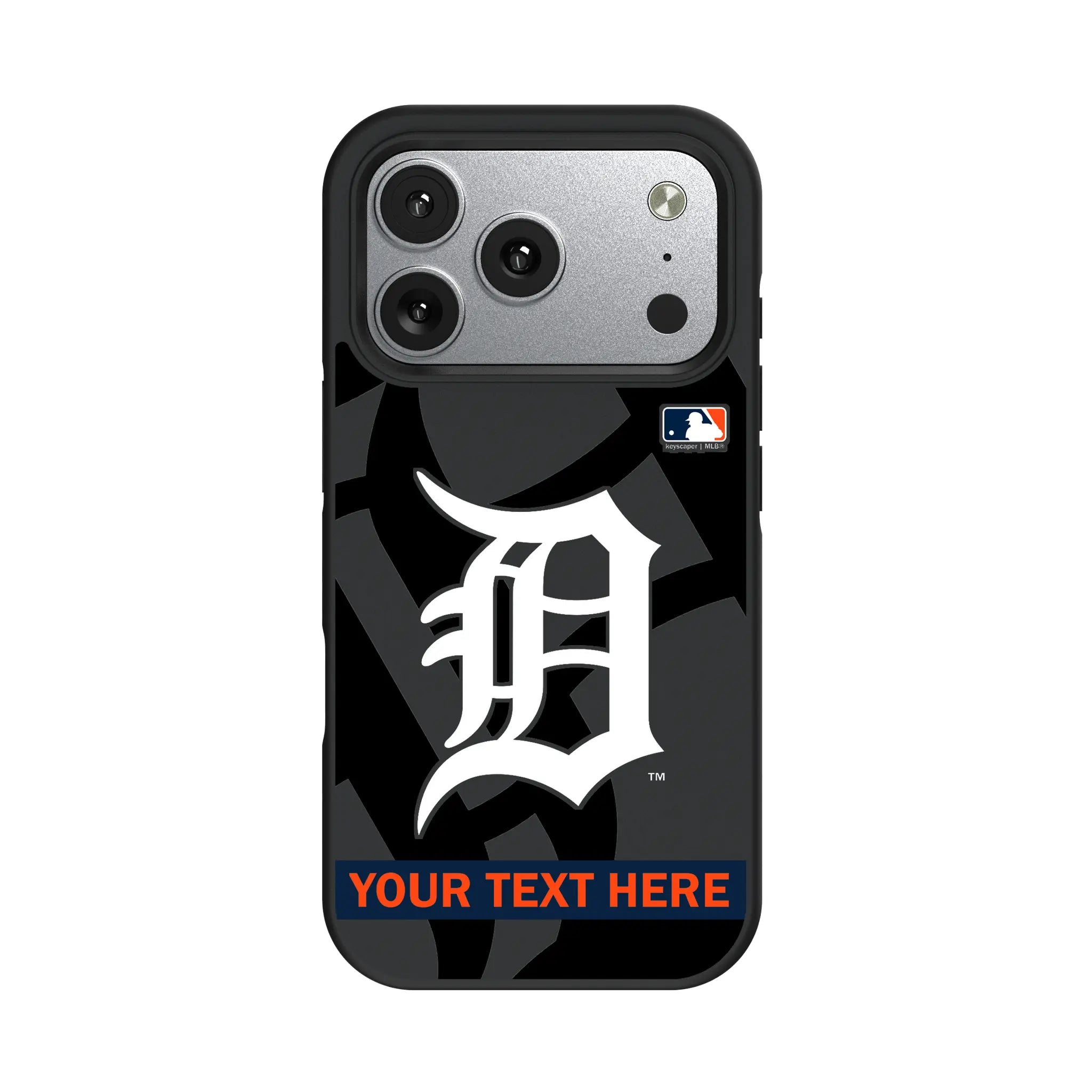 Detroit Tigers Personalized Tilt iPhone Bump Phone Case for Apple iPhone#Device_iPhone 17 Pro