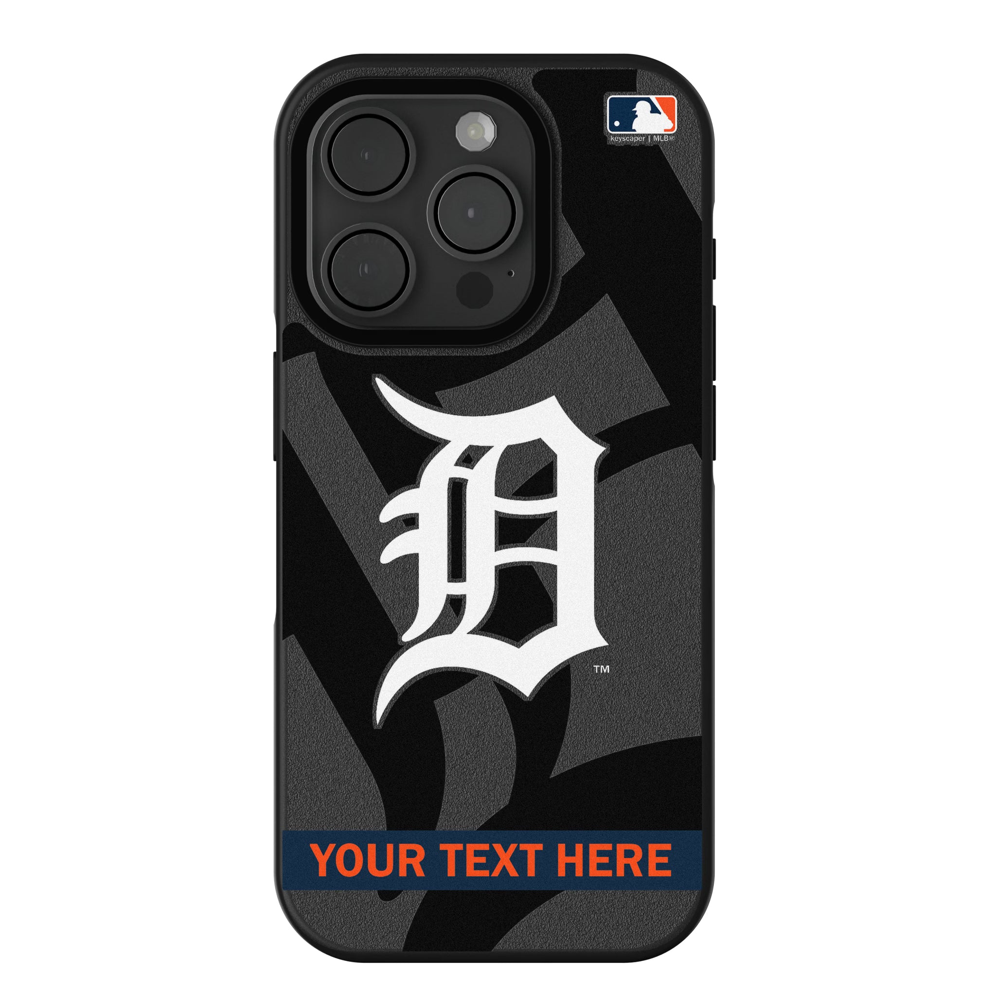 Detroit Tigers Personalized Tilt iPhone Bump Phone Case for Apple iPhone