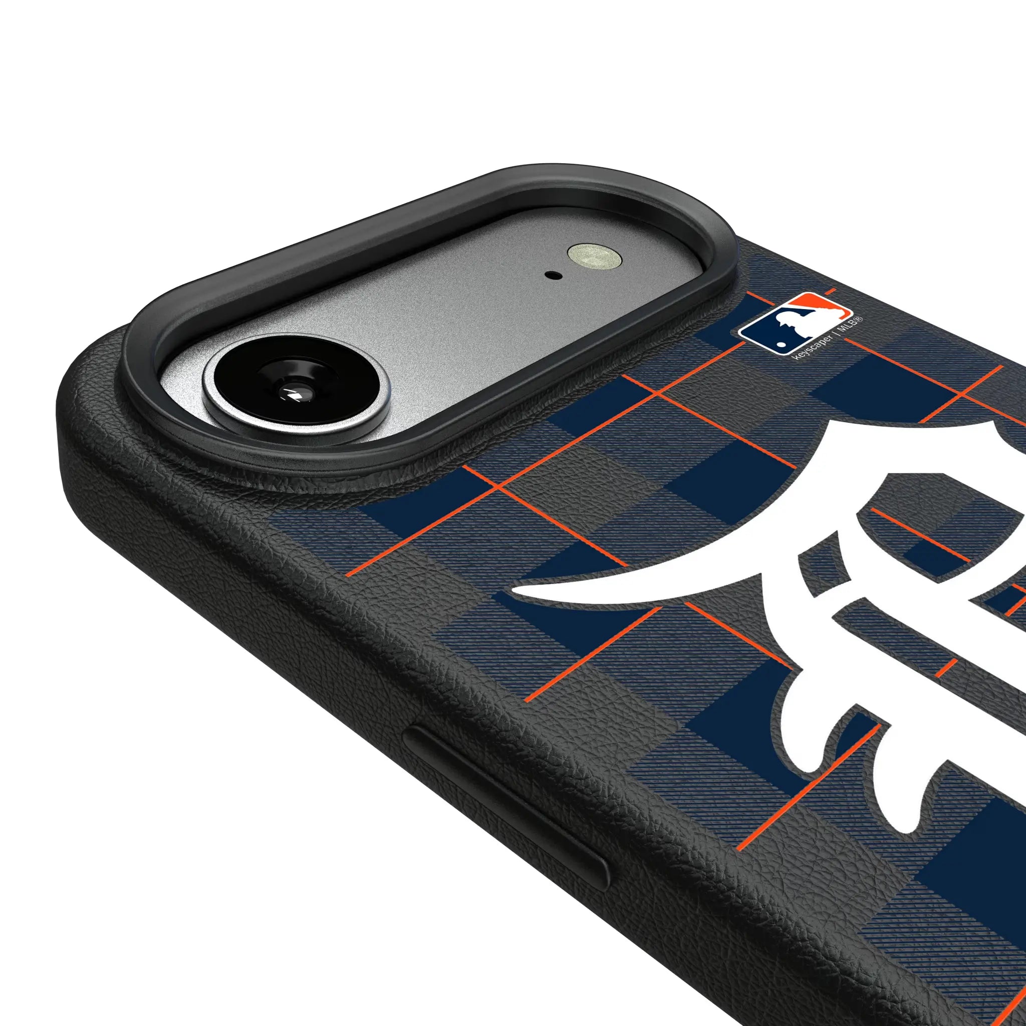 Detroit Tigers Plaid iPhone MagSafe Compatible Phone Case for Apple iPhone - Detail#Device_iPhone Air