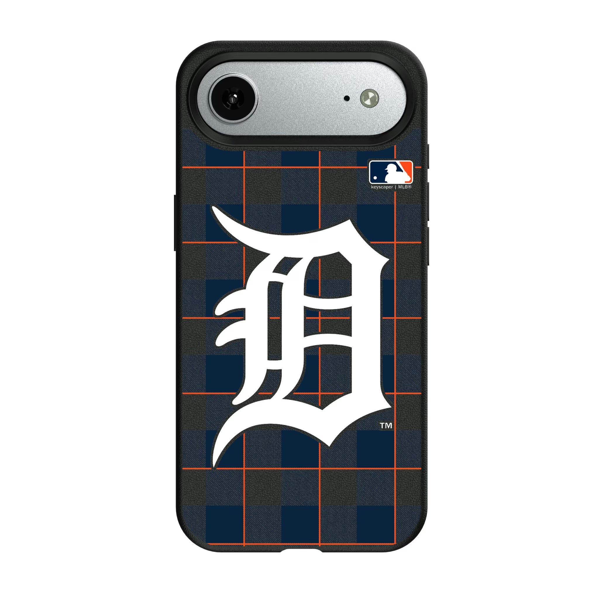 Detroit Tigers Plaid iPhone MagSafe Compatible Phone Case for Apple iPhone#Device_iPhone Air