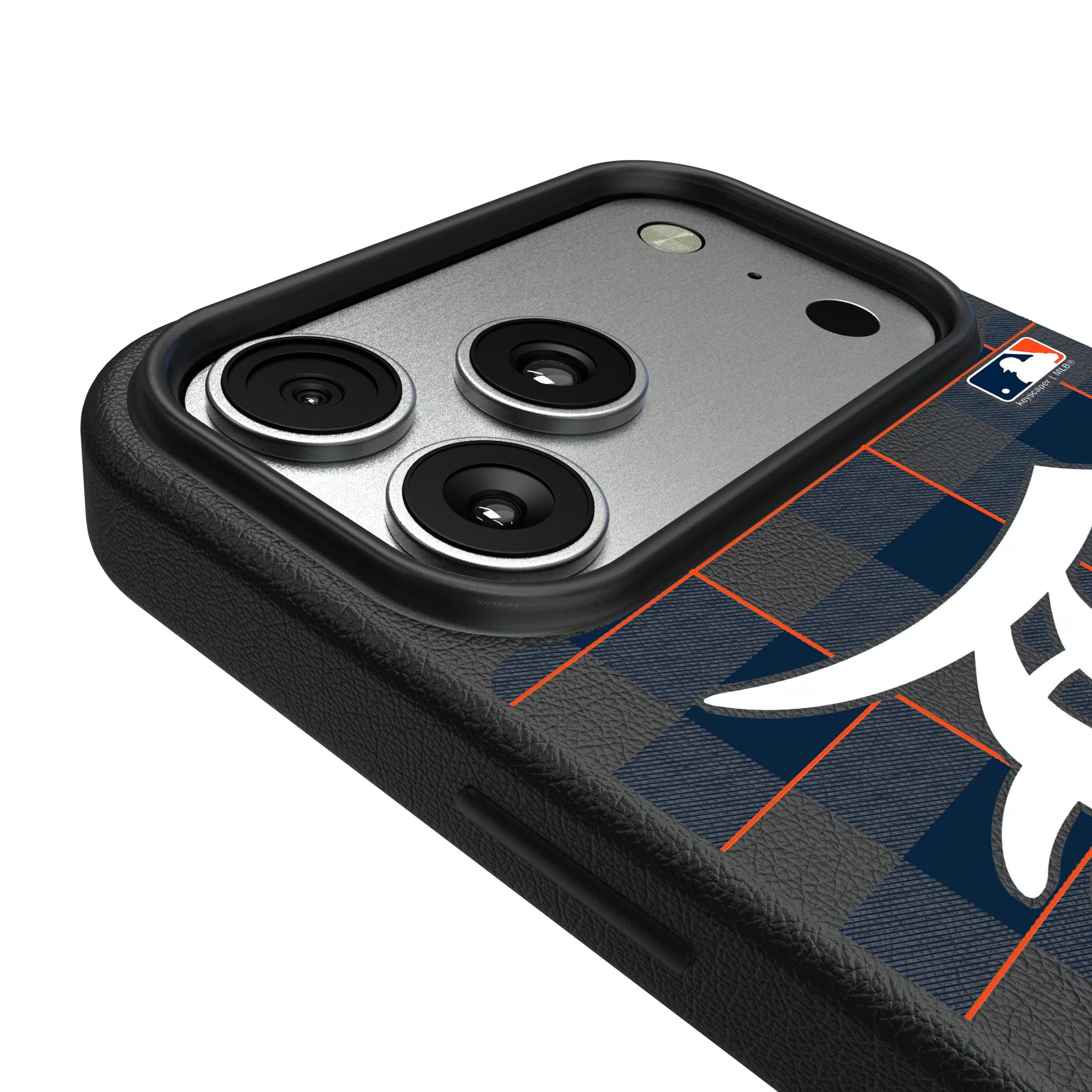 Detroit Tigers Plaid iPhone MagSafe Compatible Phone Case for Apple iPhone - Detail#Device_iPhone 17 Pro Max