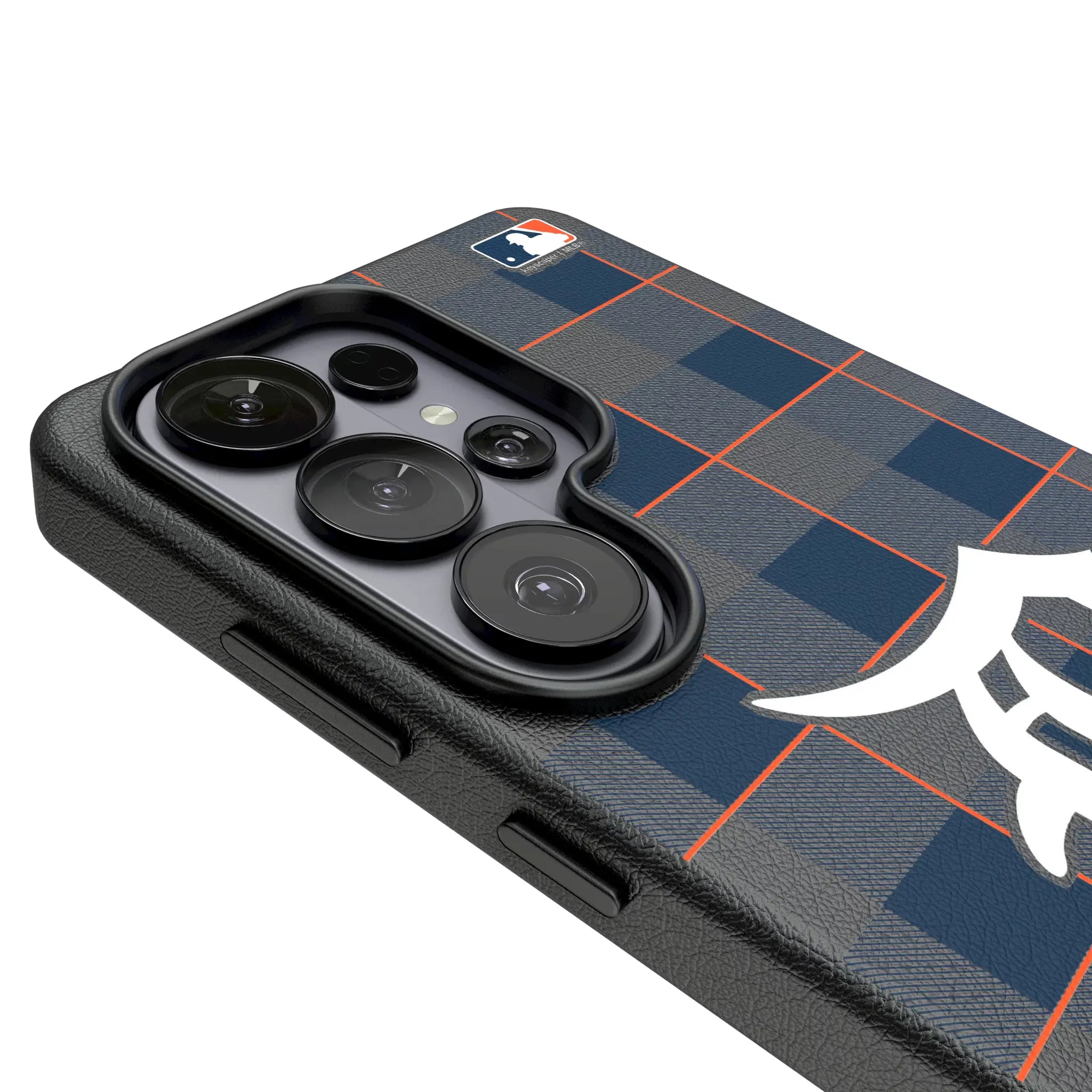 Detroit Tigers Plaid Galaxy MagSafe Compatible Phone Case for Samsung Galaxy - Detail#Device_Galaxy S26 Ultra