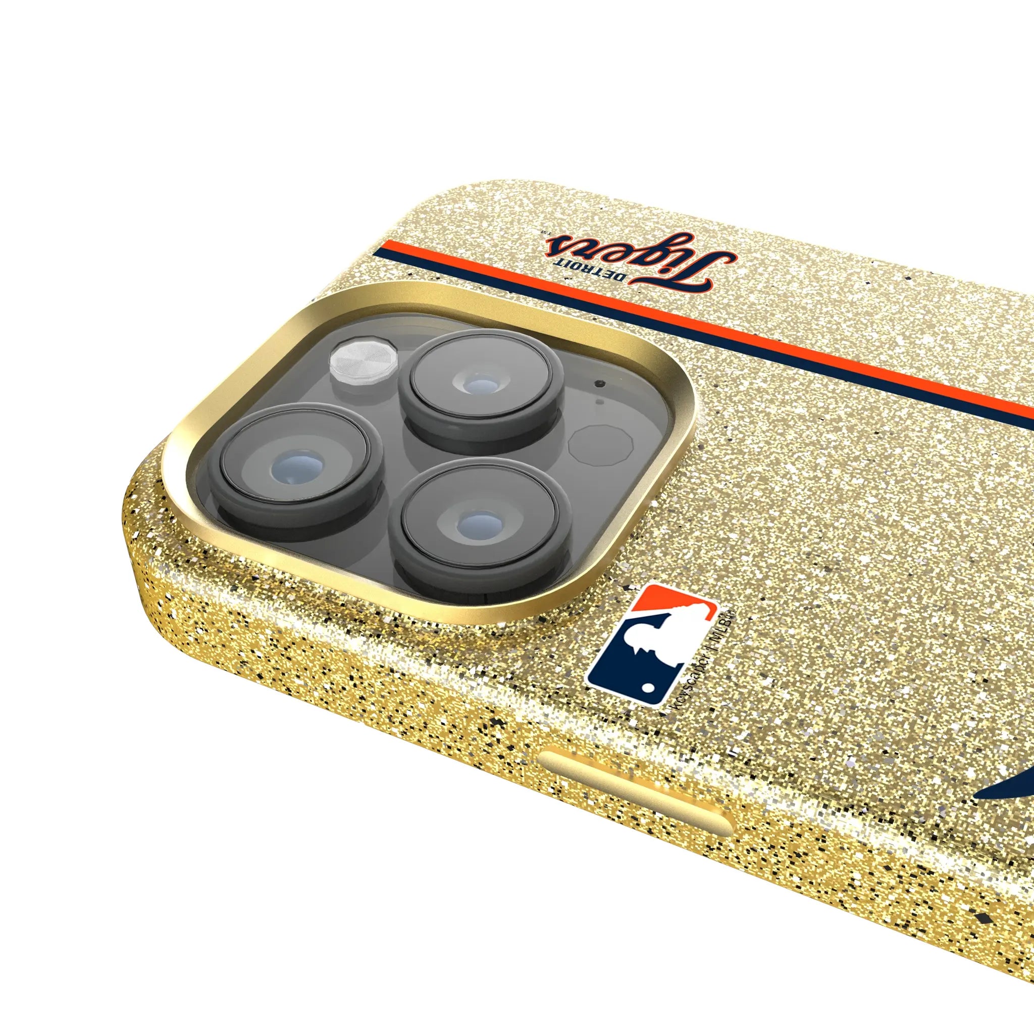 Detroit Tigers Sidebar iPhone Bling Phone Case for Apple iPhone - Detail