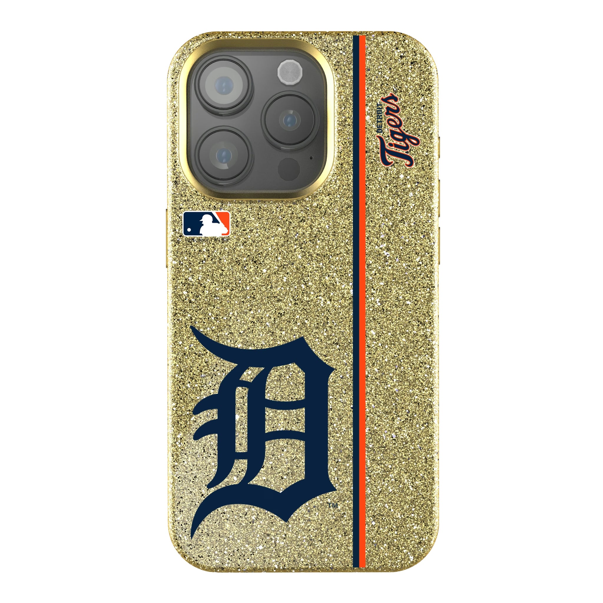 Detroit Tigers Sidebar iPhone Bling Phone Case for Apple iPhone