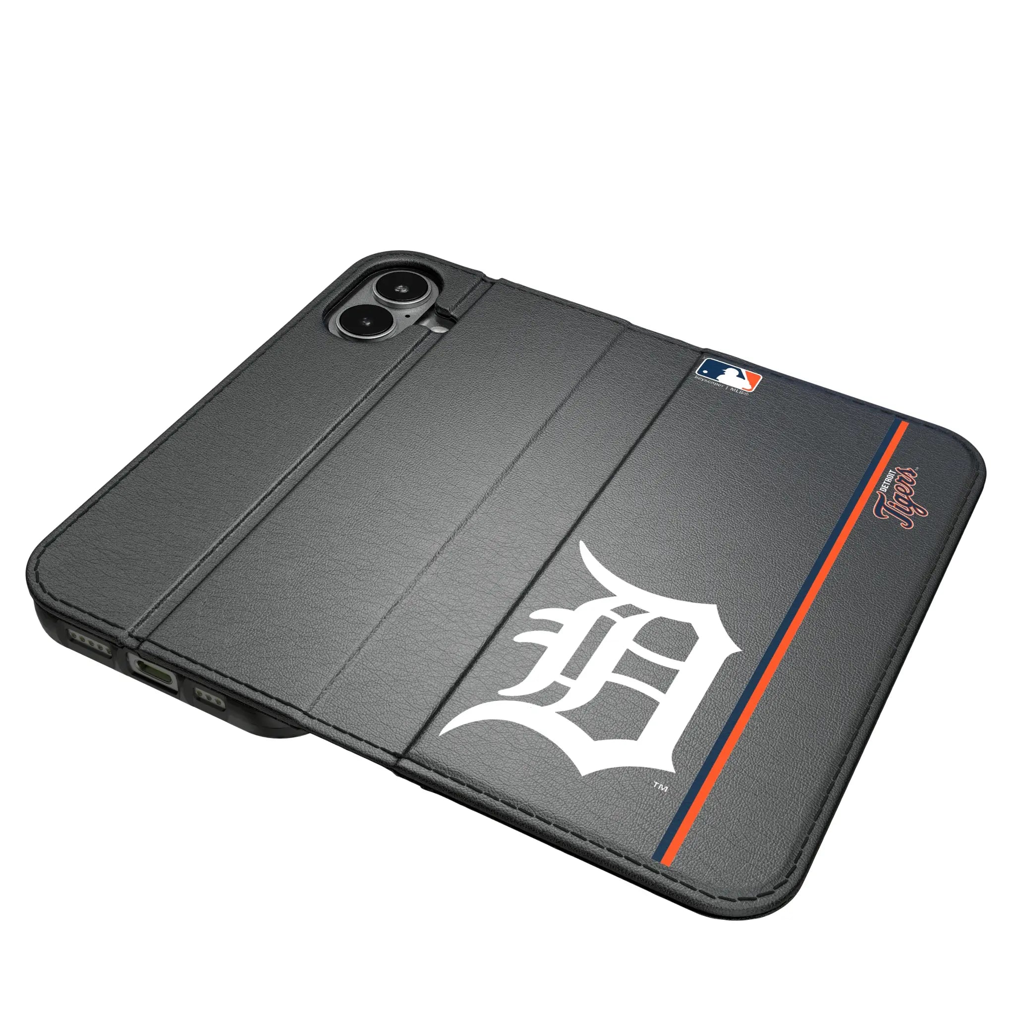 Detroit Tigers Sidebar iPhone Folio Phone Case for Apple iPhone#Device_iPhone 17