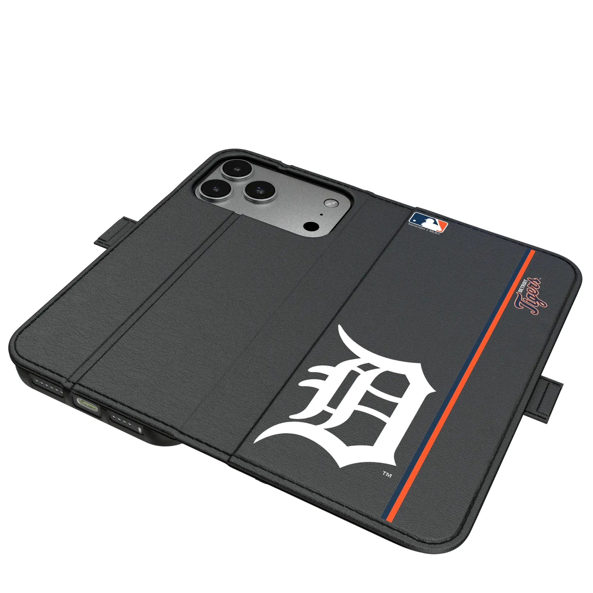 Detroit Tigers Sidebar iPhone Folio Phone Case for Apple iPhone#Device_iPhone 17 Pro Max