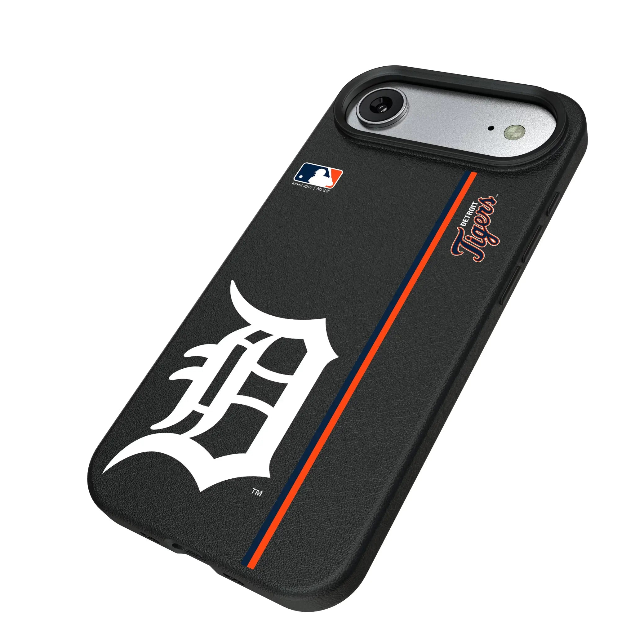 Detroit Tigers Sidebar iPhone MagSafe Compatible Phone Case for Apple iPhone - Isometric View#Device_iPhone Air