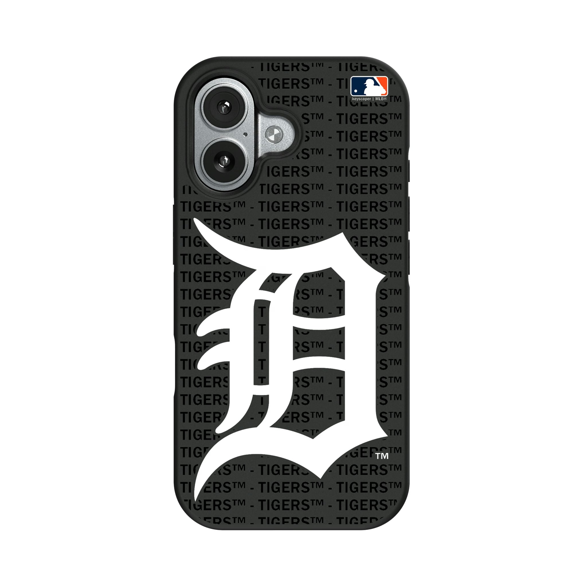Detroit Tigers Text Backdrop iPhone Bump Phone Case for Apple iPhone#Device_iPhone 17